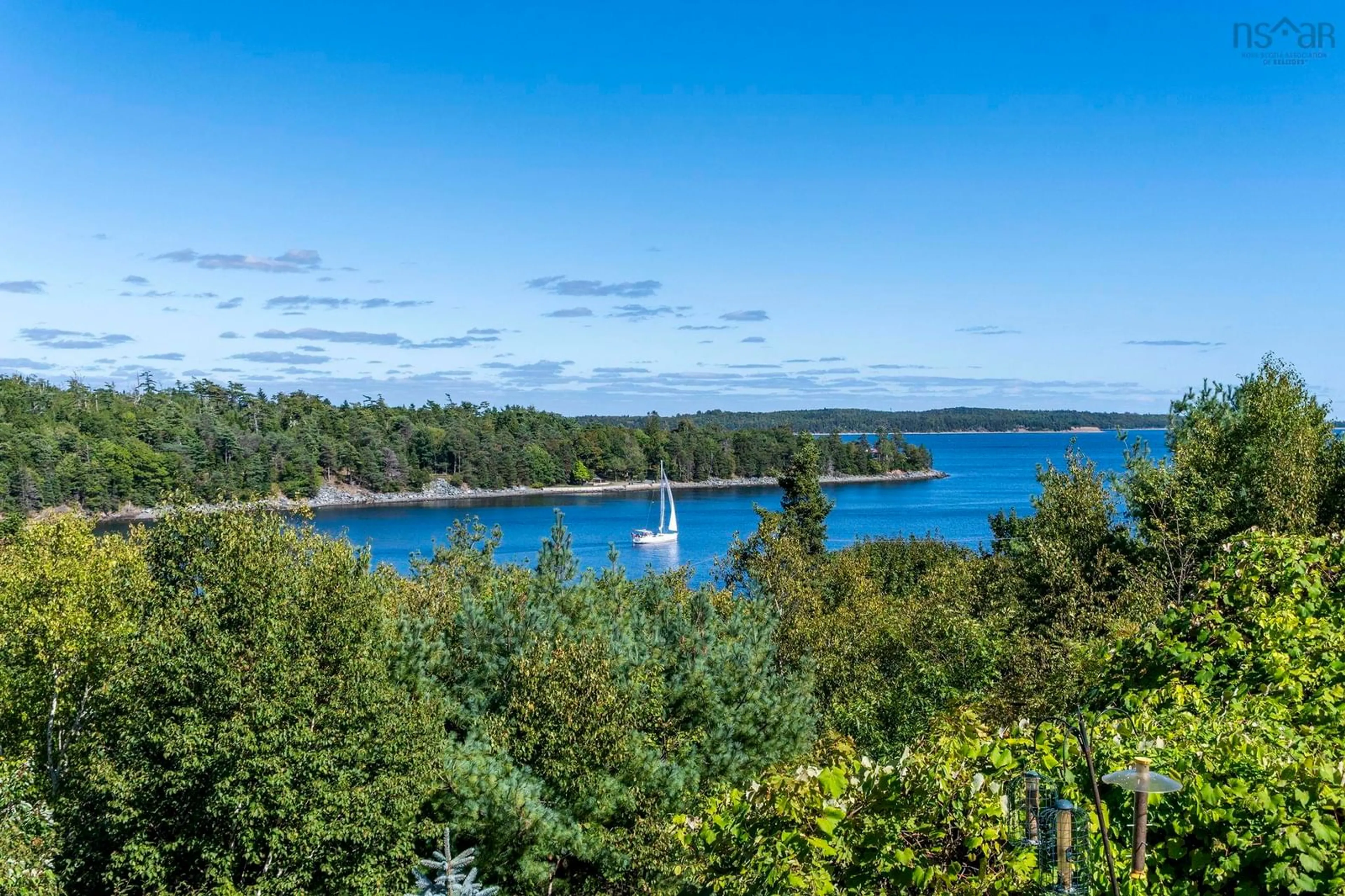 Patio, water/lake/river/ocean view for 2550 Purcells Cove Rd, Halifax Nova Scotia B3P 2E6