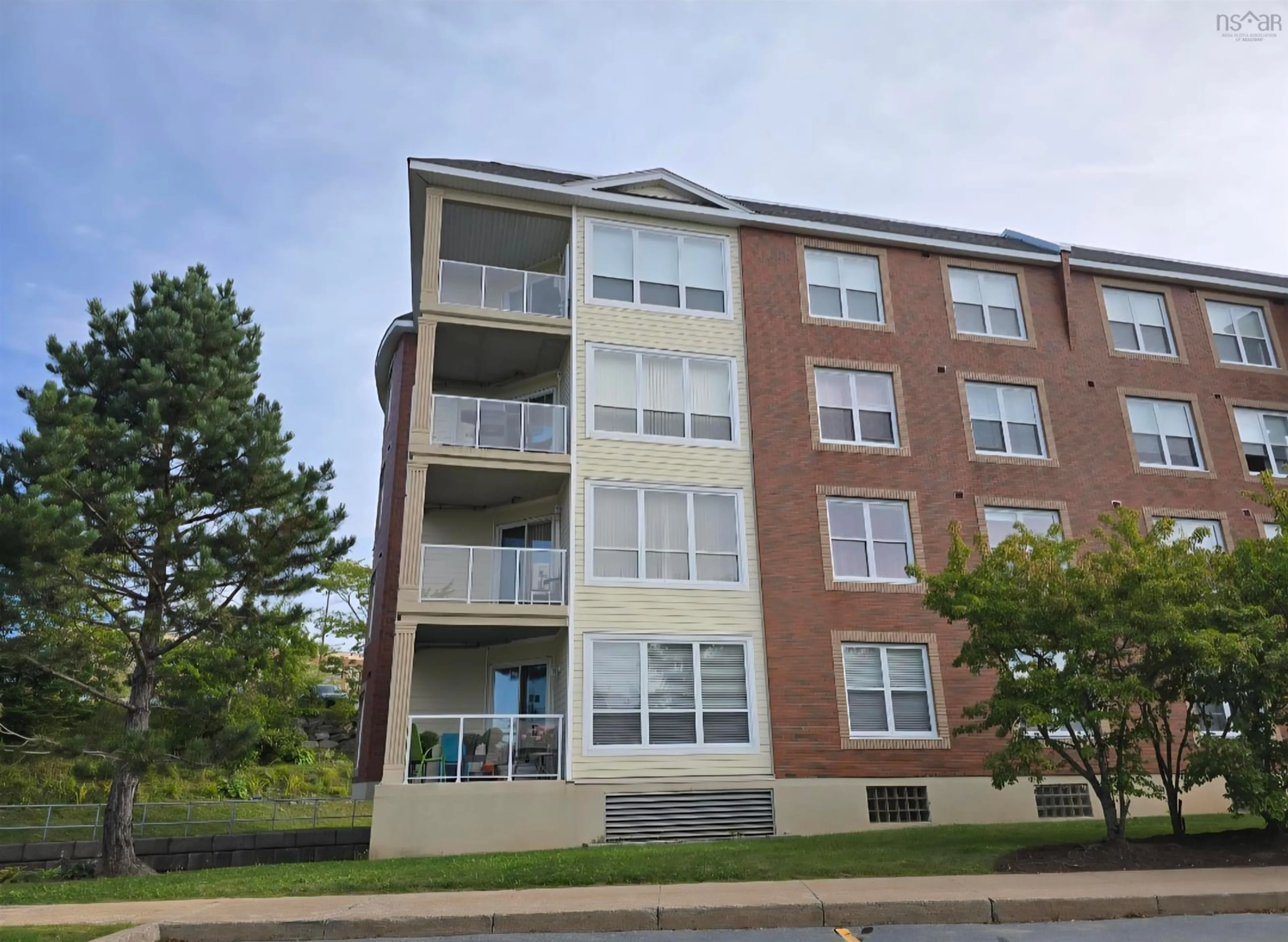 A pic from outside/outdoor area/front of a property/back of a property/a pic from drone, unknown for 620 Portland Hills Dr #210, Dartmouth Nova Scotia B2W 6N4