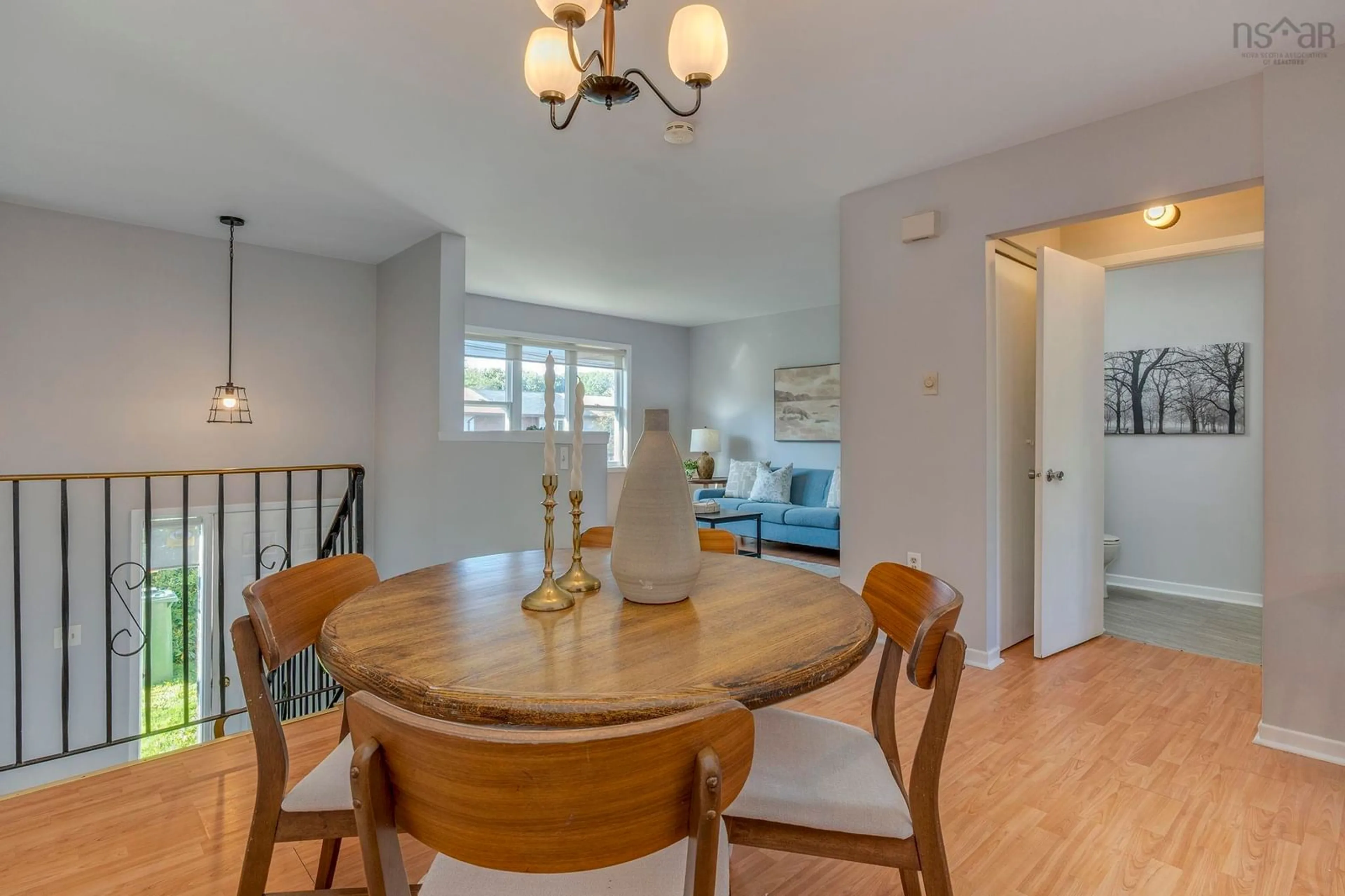Dining room, wood/laminate floor for 450 Renfrew St, Dartmouth Nova Scotia B2Y 2M5
