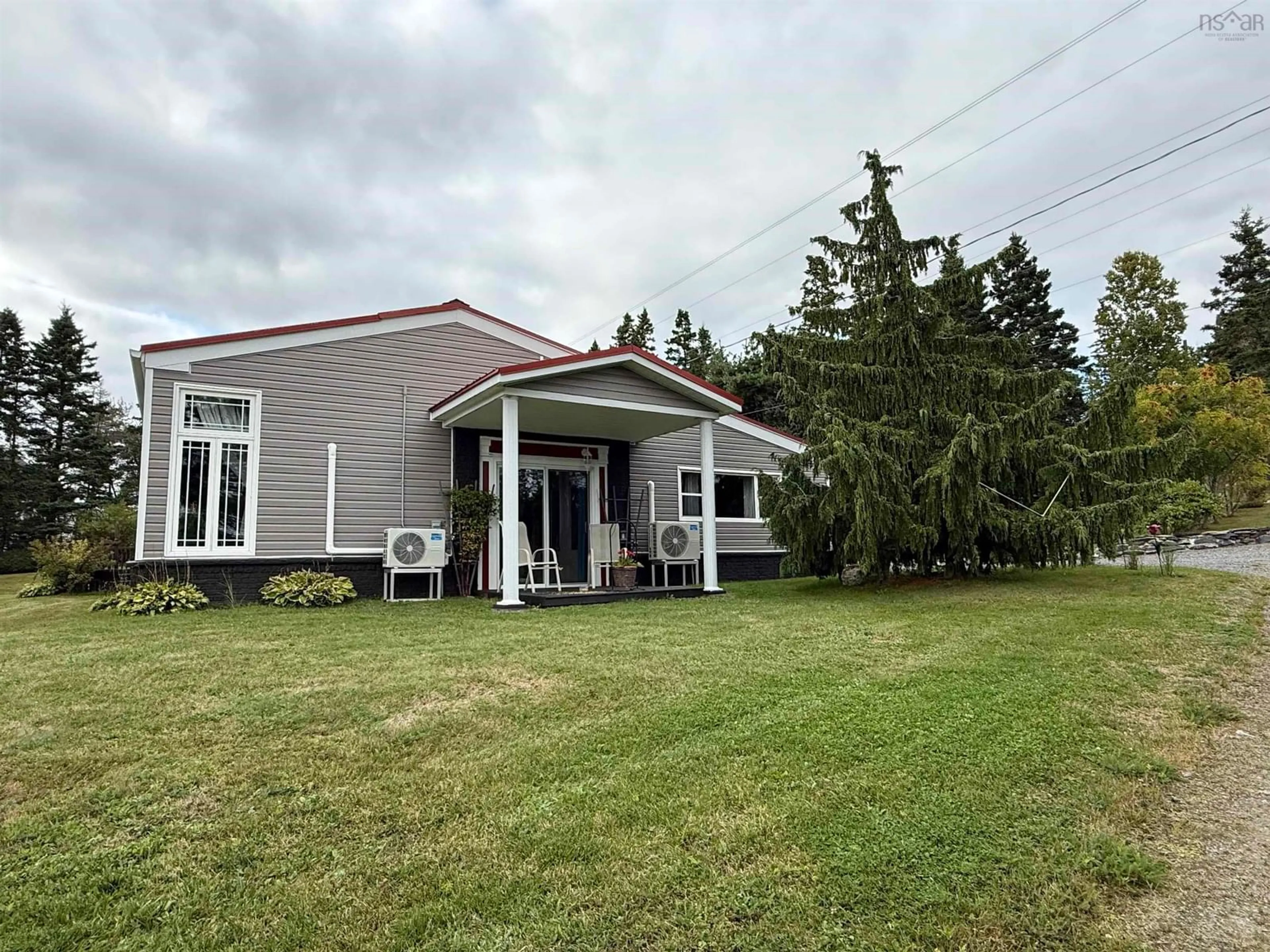 A pic from outside/outdoor area/front of a property/back of a property/a pic from drone, building for 19 Dick Giffins Hill, Goldboro Nova Scotia B0H 1L0