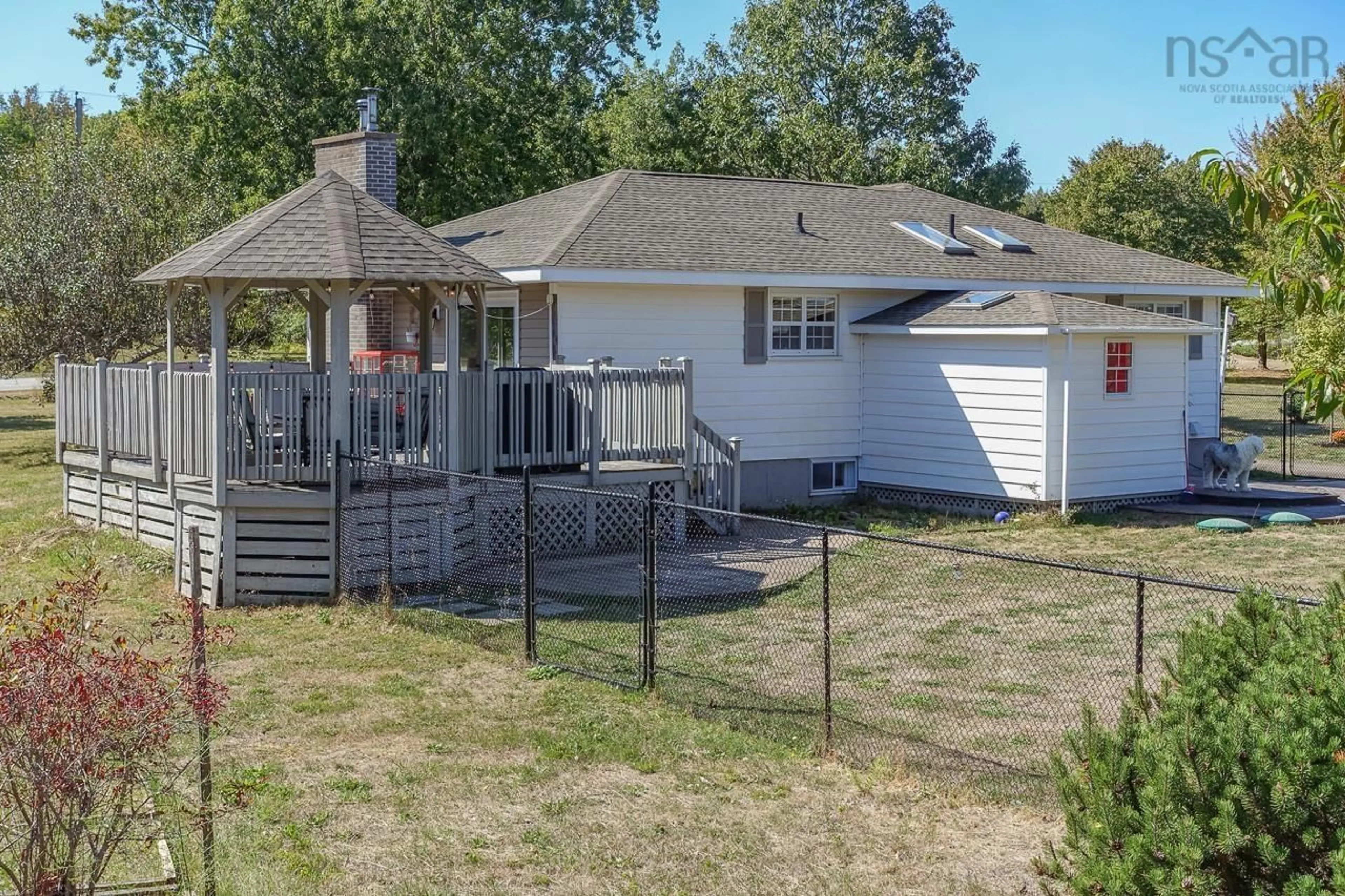 A pic from outside/outdoor area/front of a property/back of a property/a pic from drone, street for 66 Forsythe Rd, White Rock Nova Scotia B4P 2R2