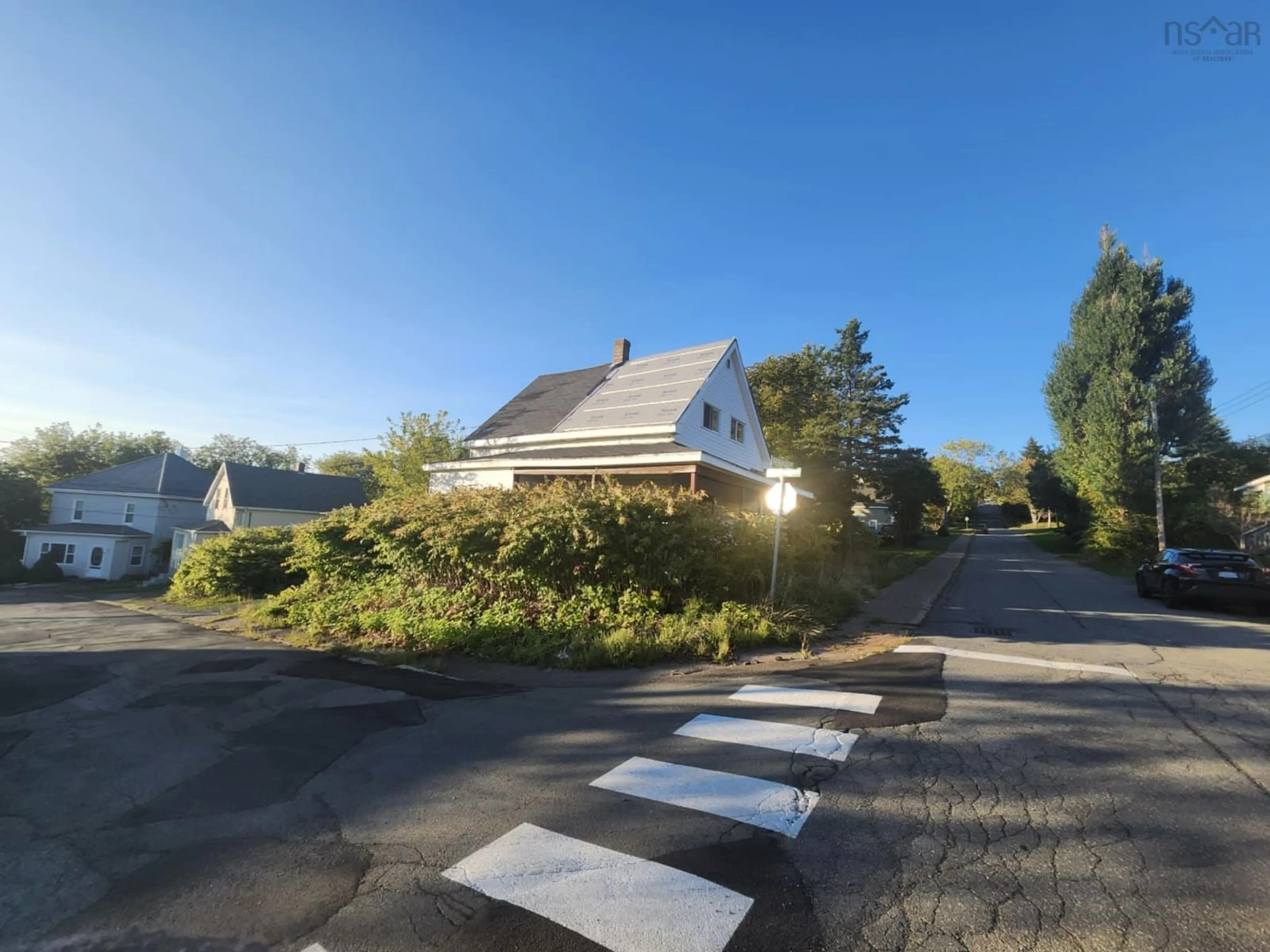 A pic from outside/outdoor area/front of a property/back of a property/a pic from drone, street for 21 Spruce St, Trenton Nova Scotia B0K 1X0