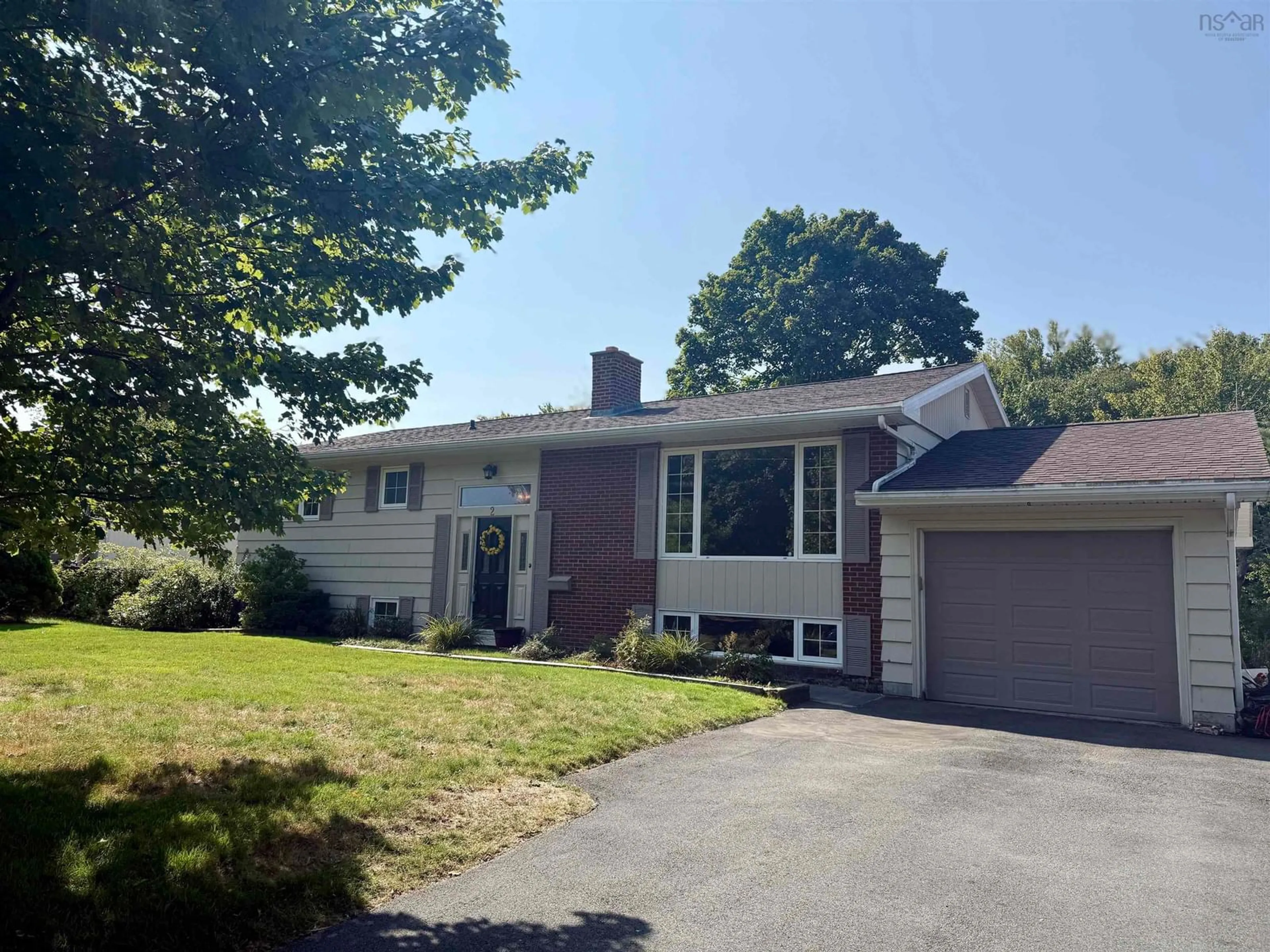 Home with vinyl exterior material, street for 2 Laurentian Dr, Halifax Nova Scotia B3M 3G3