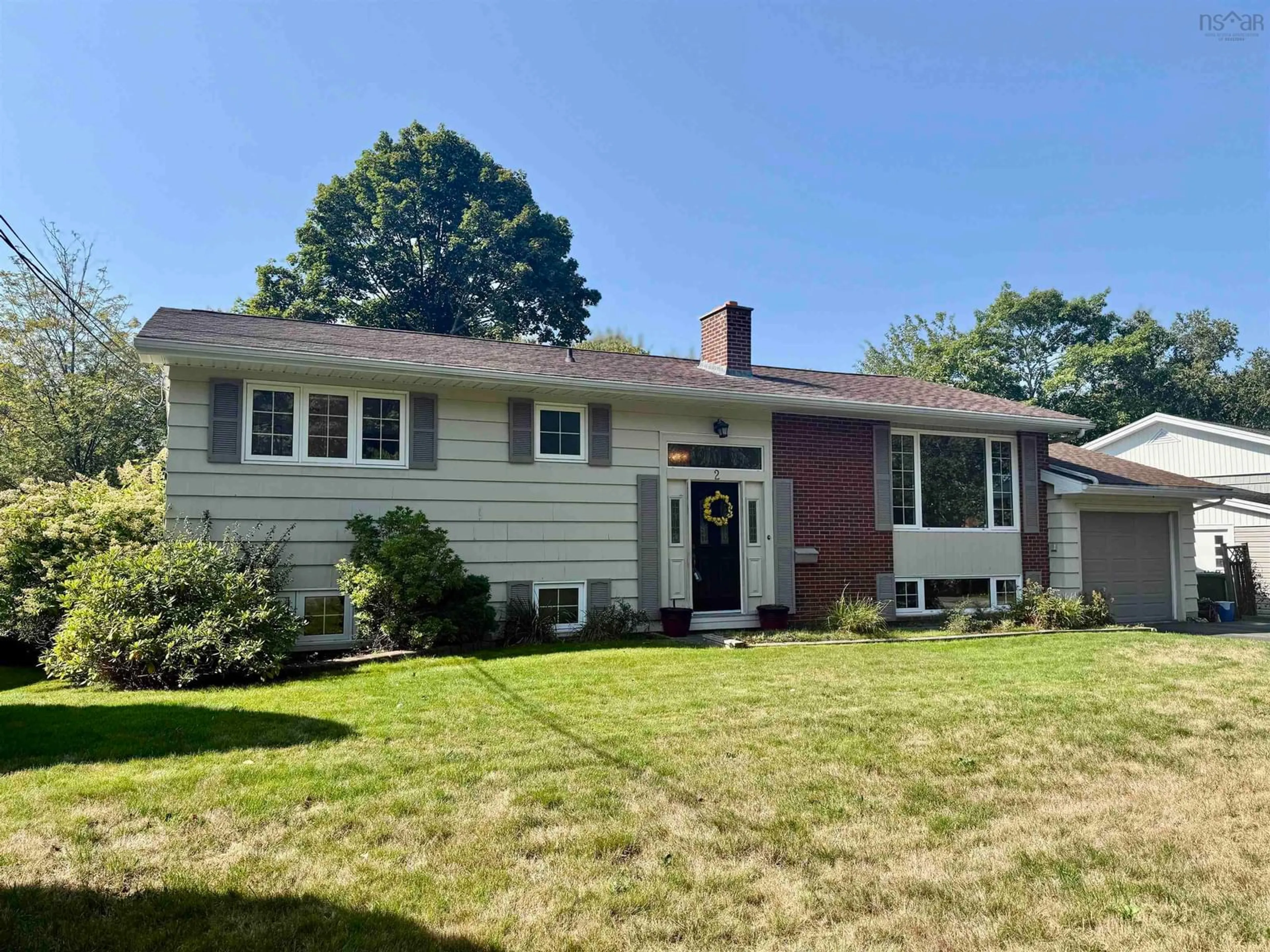 Home with vinyl exterior material, street for 2 Laurentian Dr, Halifax Nova Scotia B3M 3G3