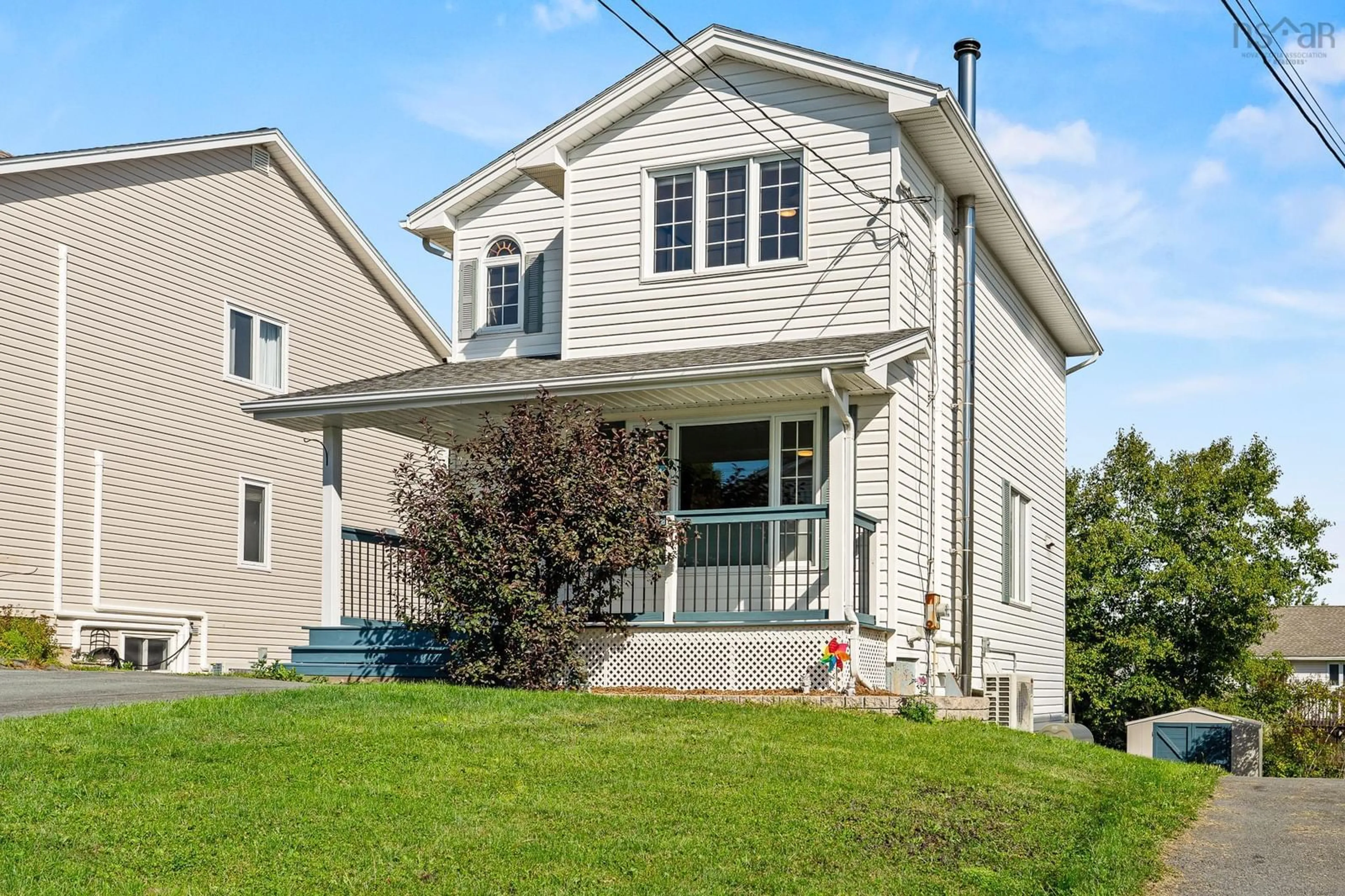 Home with vinyl exterior material, street for 44 Cassandra Dr, Dartmouth Nova Scotia B2W 6H4