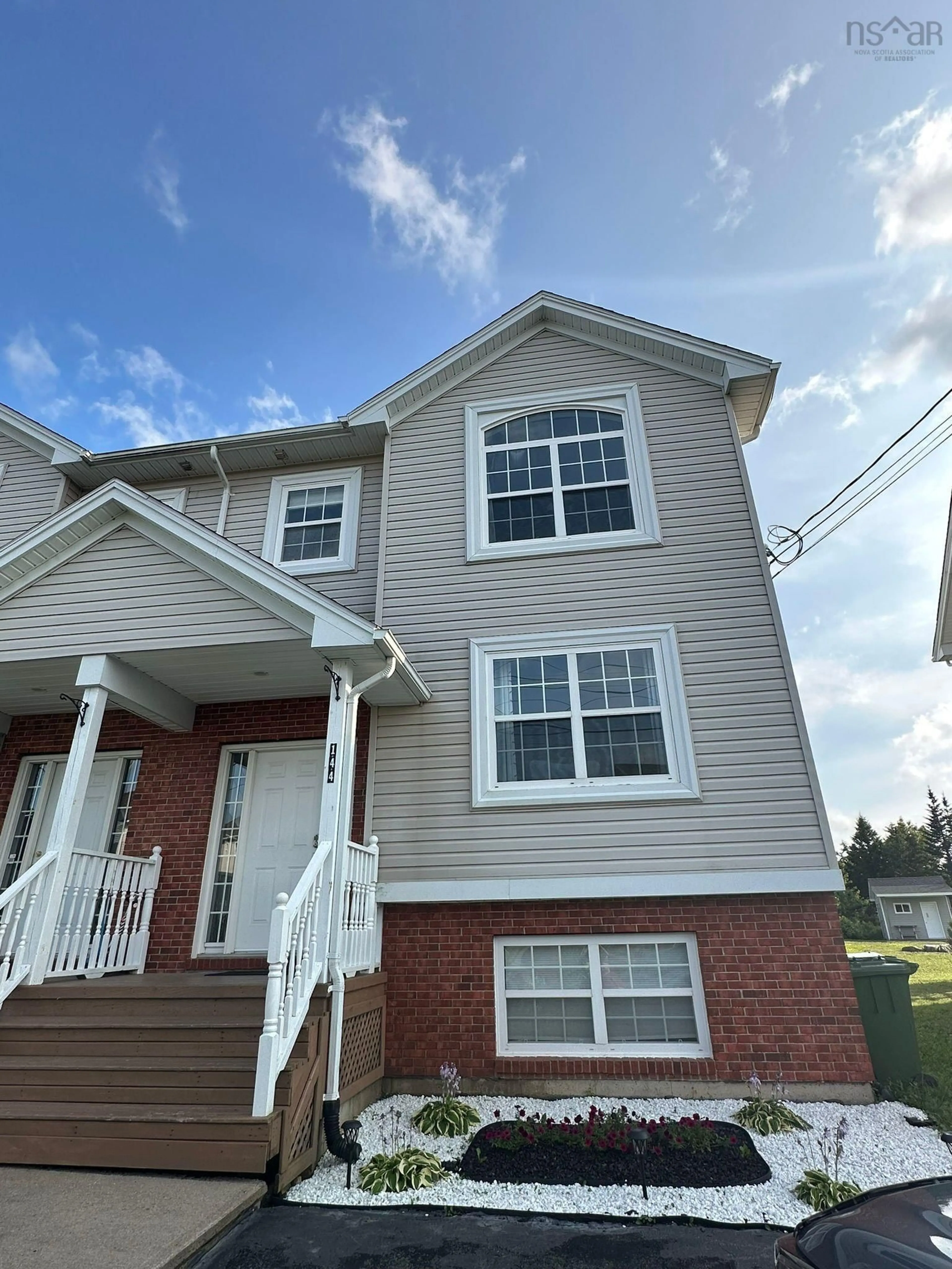Home with vinyl exterior material, street for 144 States Lane, Beechville Nova Scotia B3T 2H8