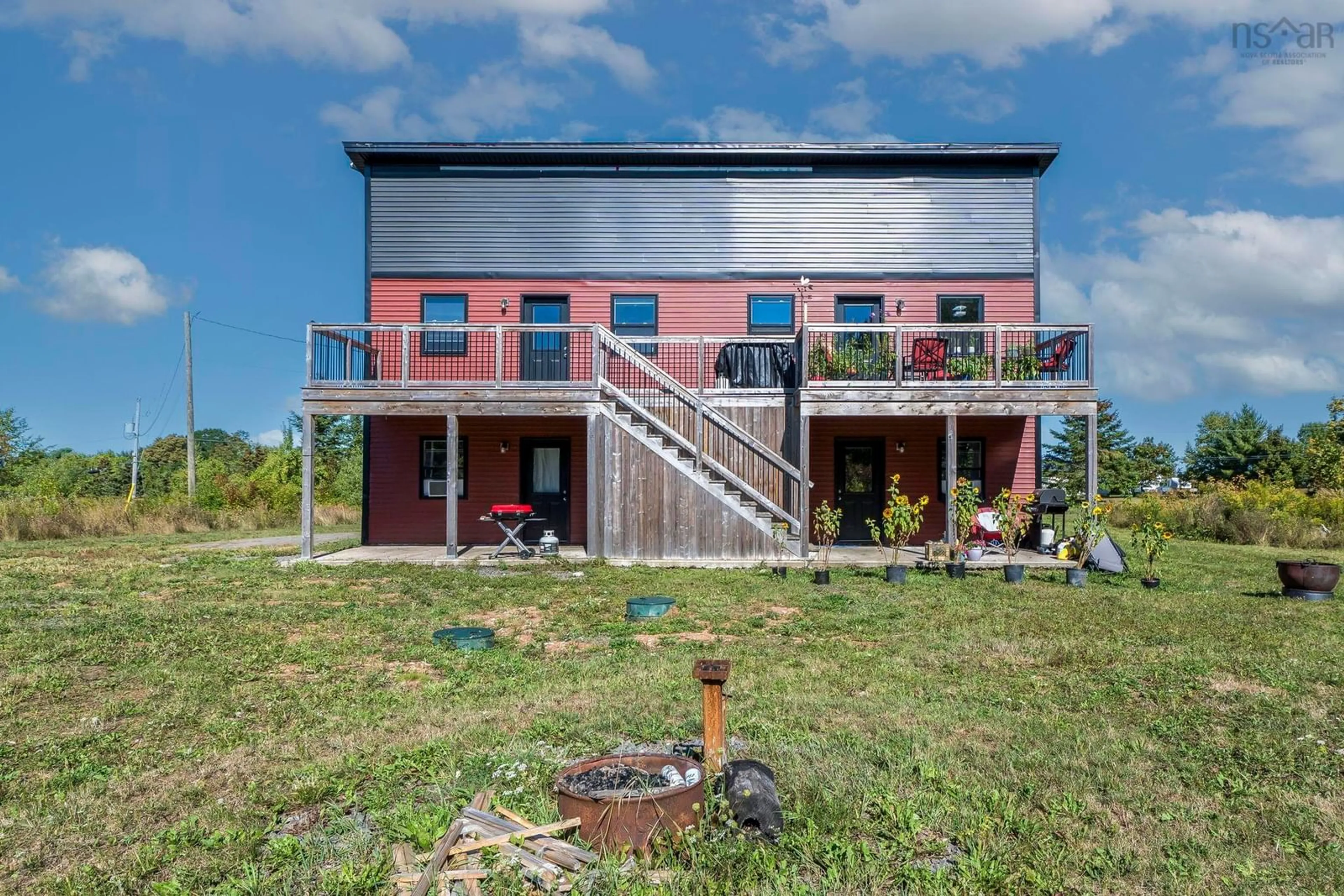 A pic from outside/outdoor area/front of a property/back of a property/a pic from drone, building for 26-28 Raspberry Lane, Currys Corner Nova Scotia B0N 2T0