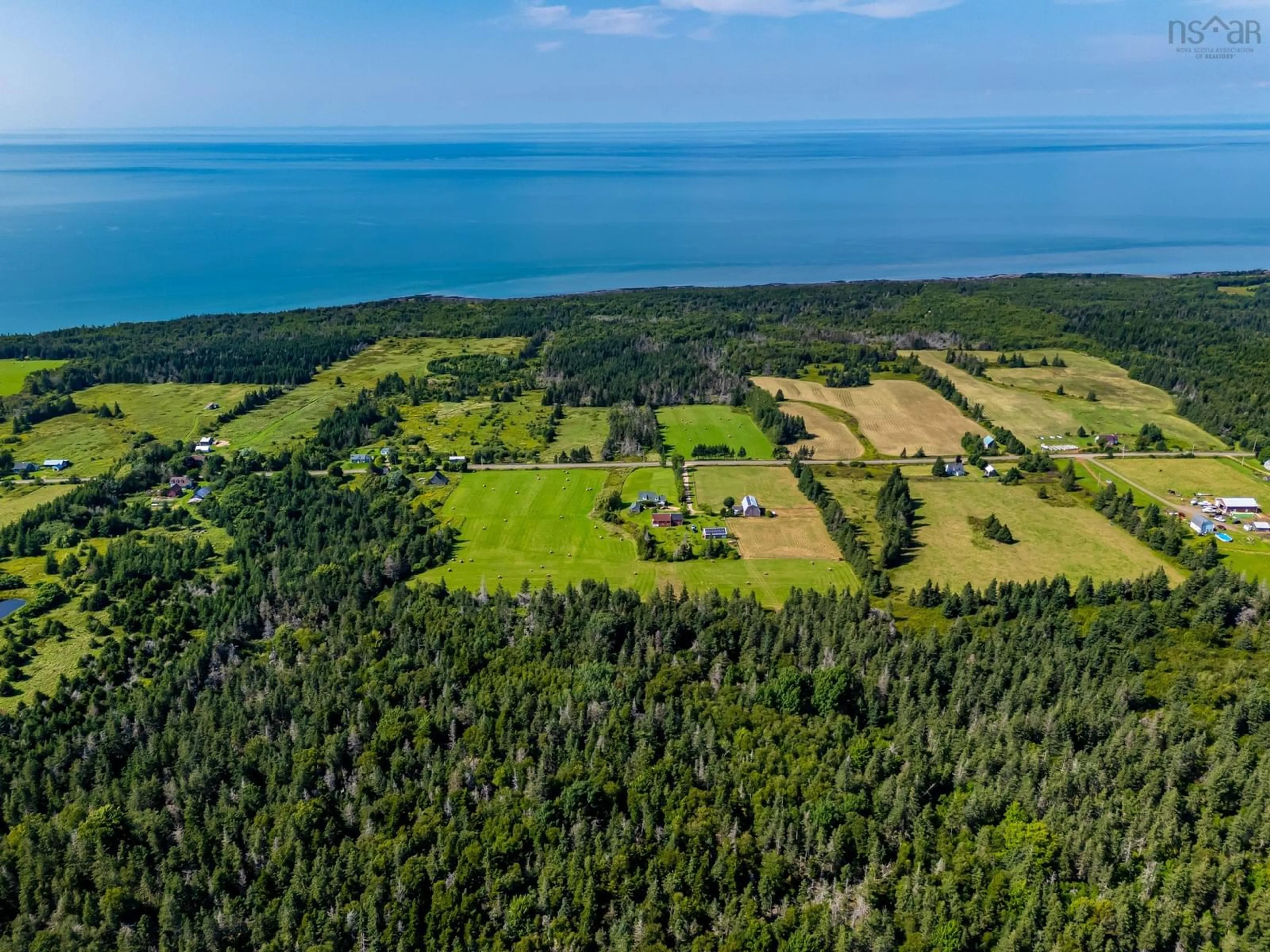 A pic from outside/outdoor area/front of a property/back of a property/a pic from drone, water/lake/river/ocean view for 9262 St Croix Cove Rd, St Croix Cove Nova Scotia B0S 1L0