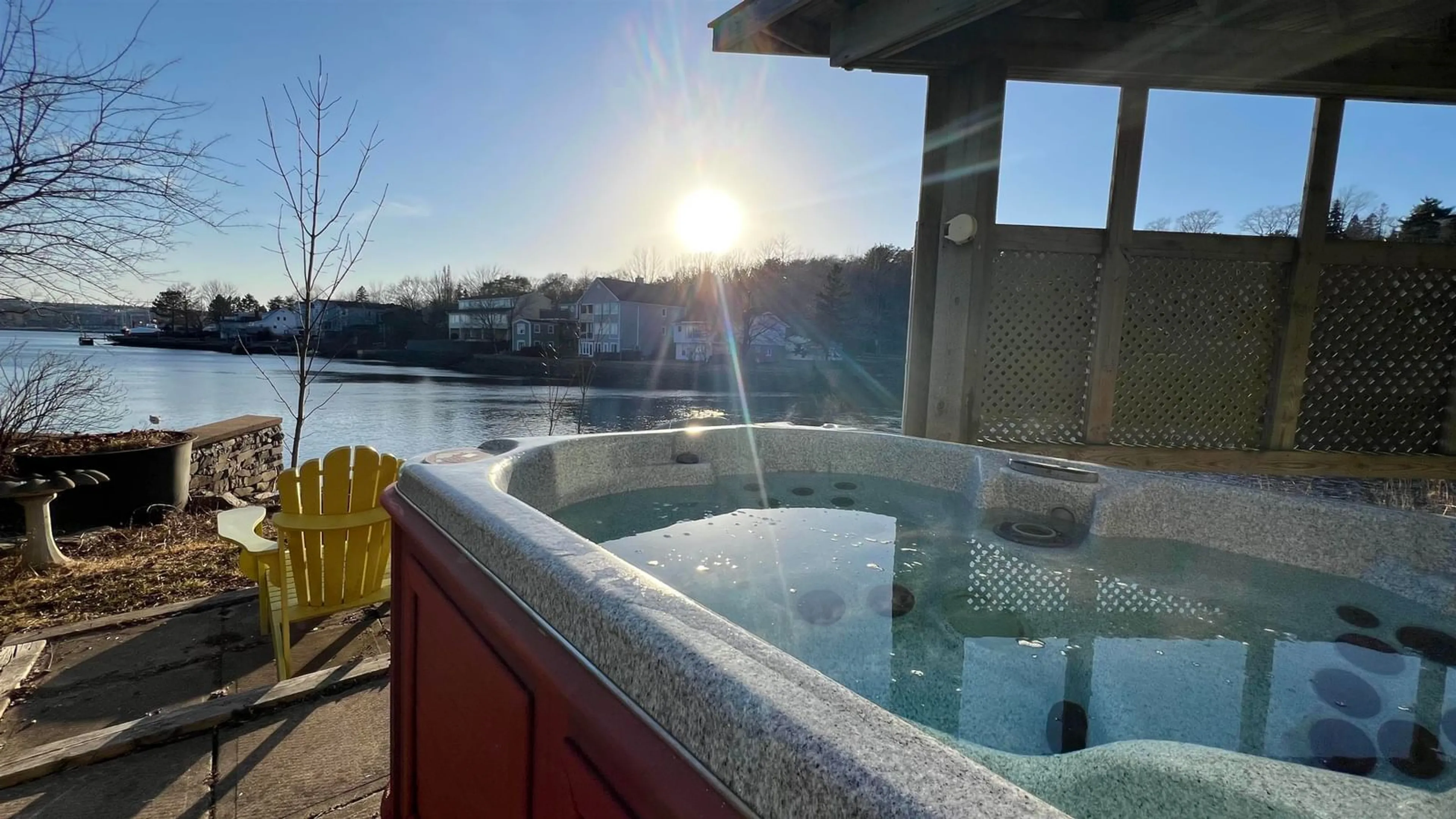 Patio, water/lake/river/ocean view for 567 Shore Dr, Bedford Nova Scotia B4A 2C7