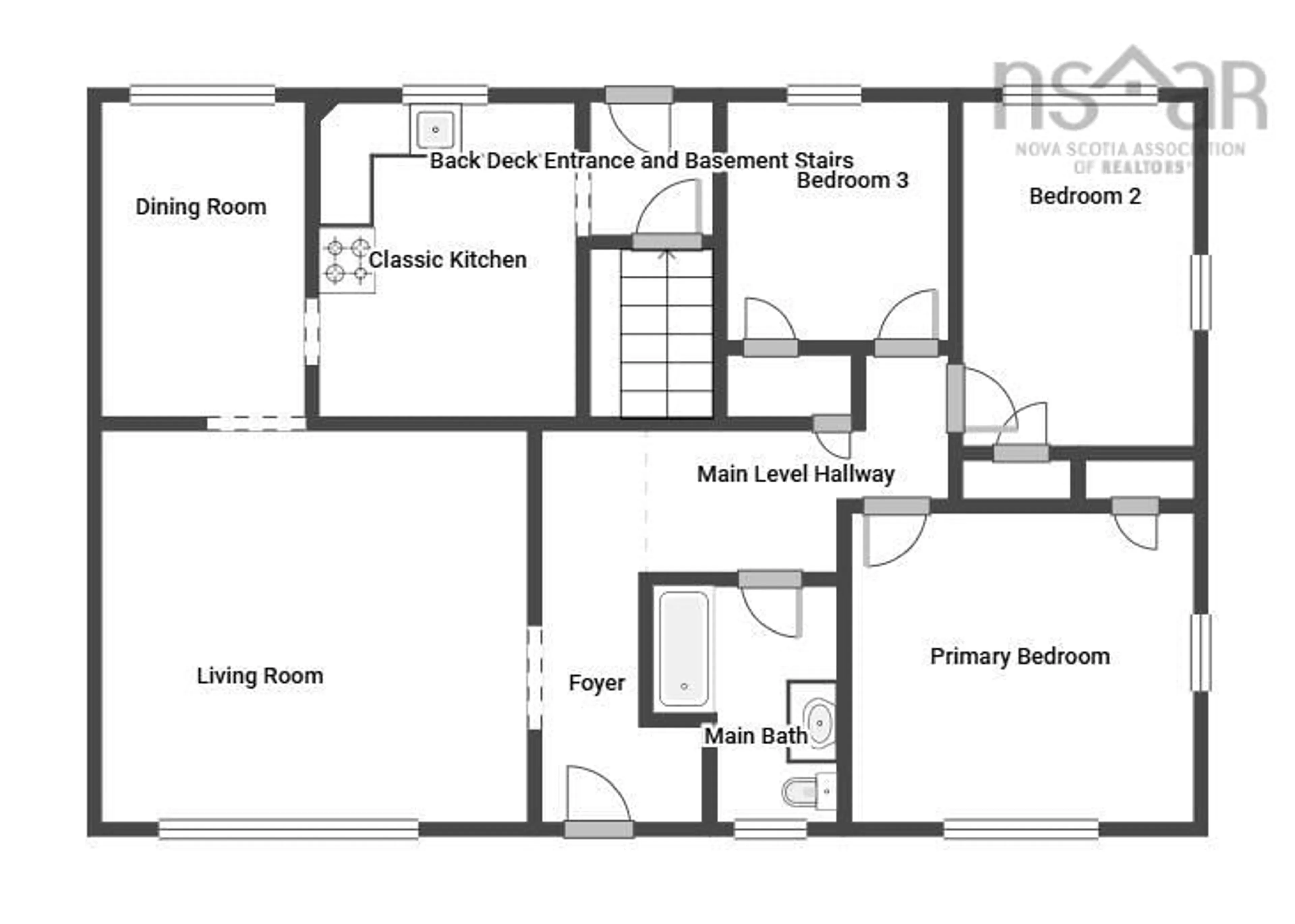 Floor plan for 17 Kinsac Rd, Beaver Bank Nova Scotia B4G 1C5