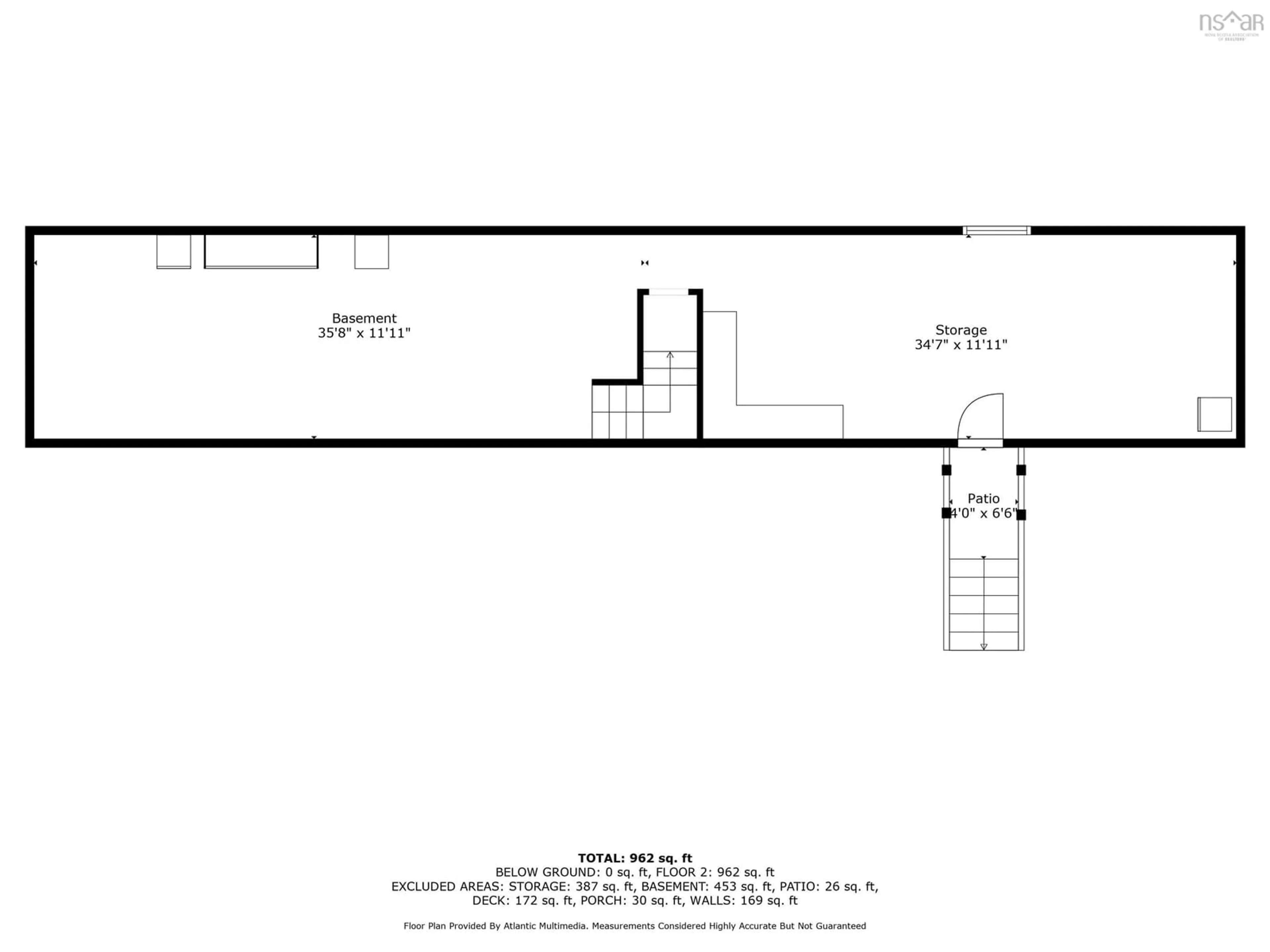 Floor plan for 835 Murchyville Rd, Middle Musquodoboit Nova Scotia B0N 1X0