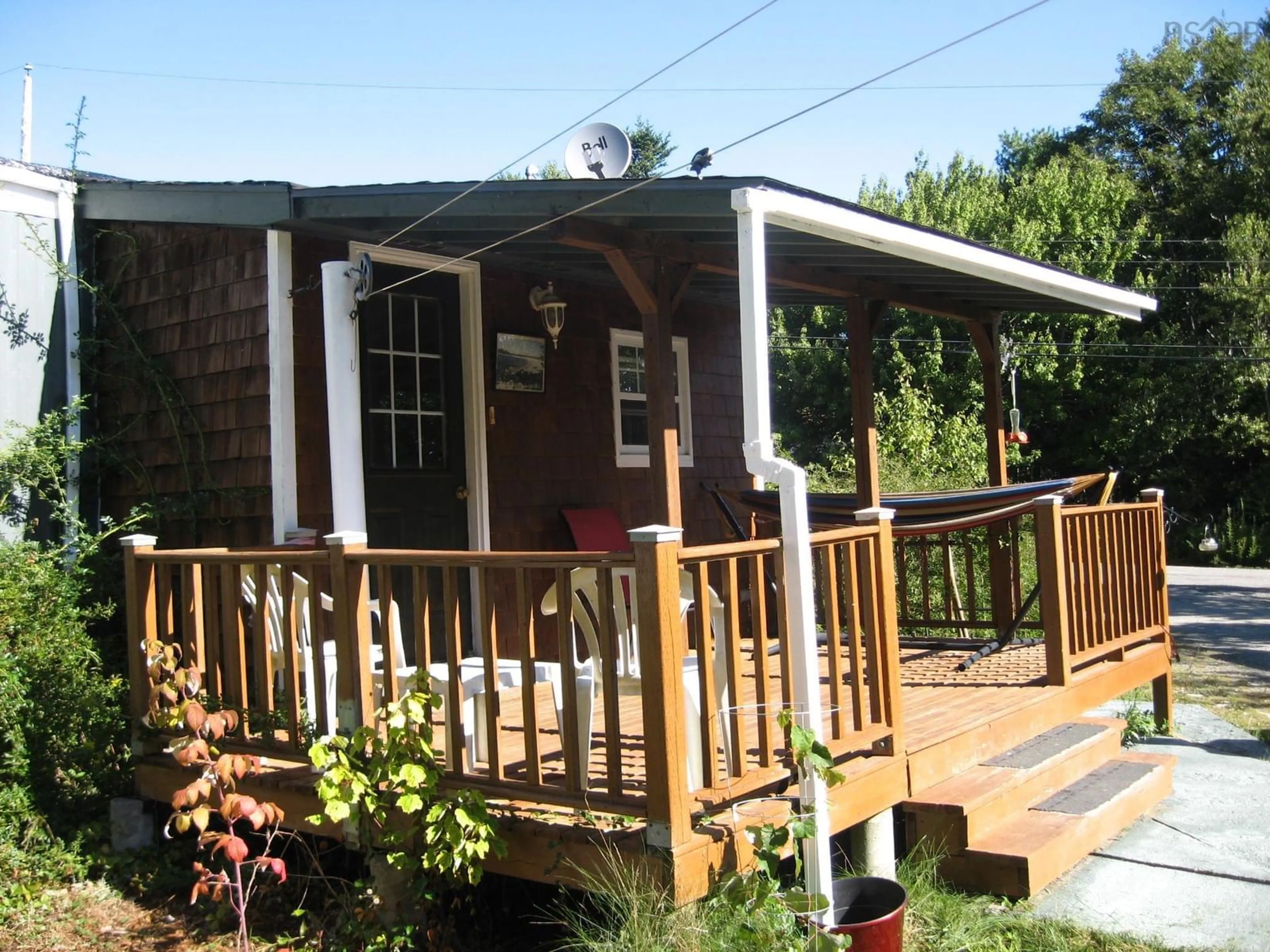 Patio, street for 22 M Smith Rd, White Point Nova Scotia B0T 1K0