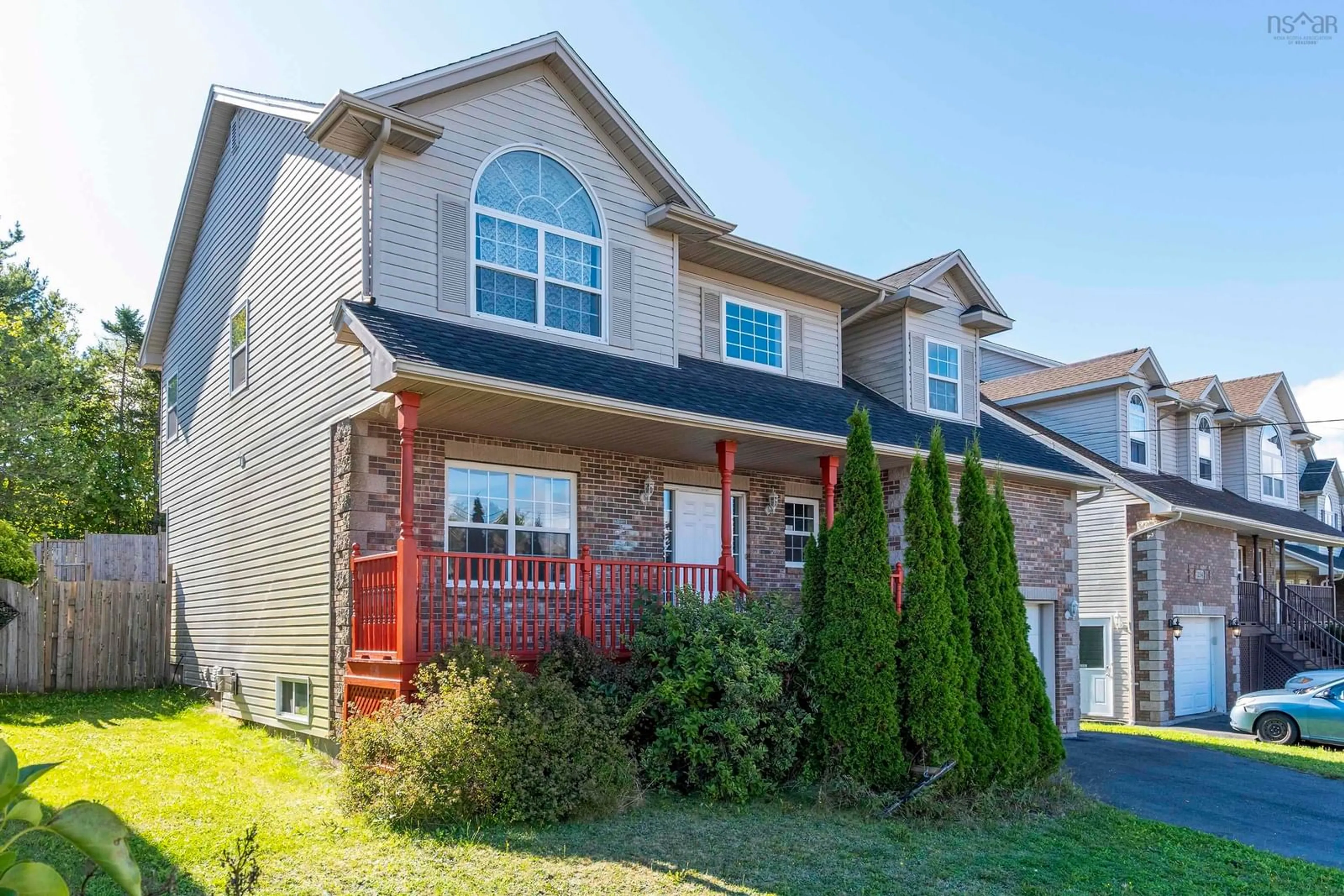 Home with vinyl exterior material, street for 246 Langbrae Dr, Halifax Nova Scotia B3S 1K4