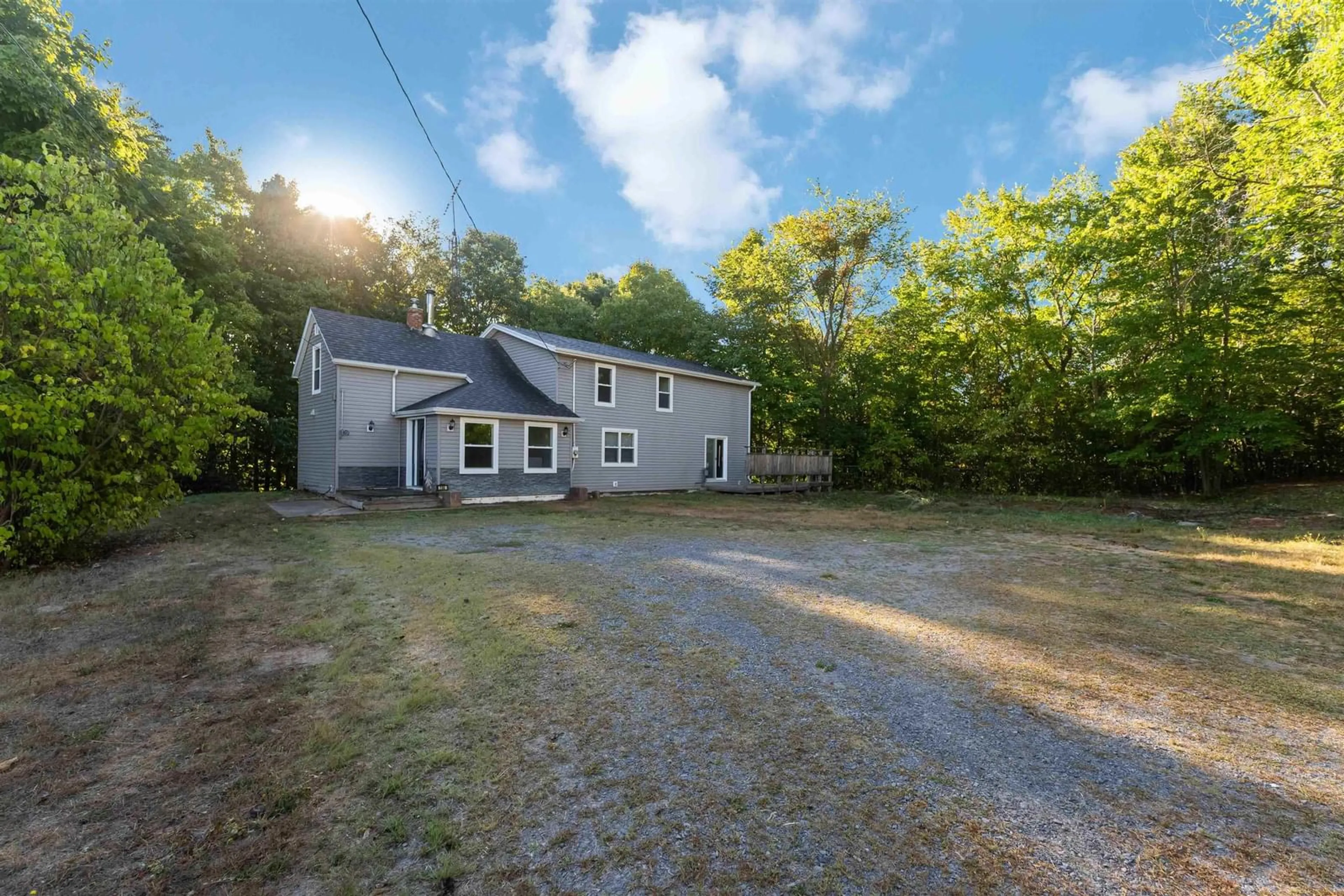 A pic from outside/outdoor area/front of a property/back of a property/a pic from drone, unknown for 736 Cambridge Rd, Cambridge Nova Scotia B0P 1G0