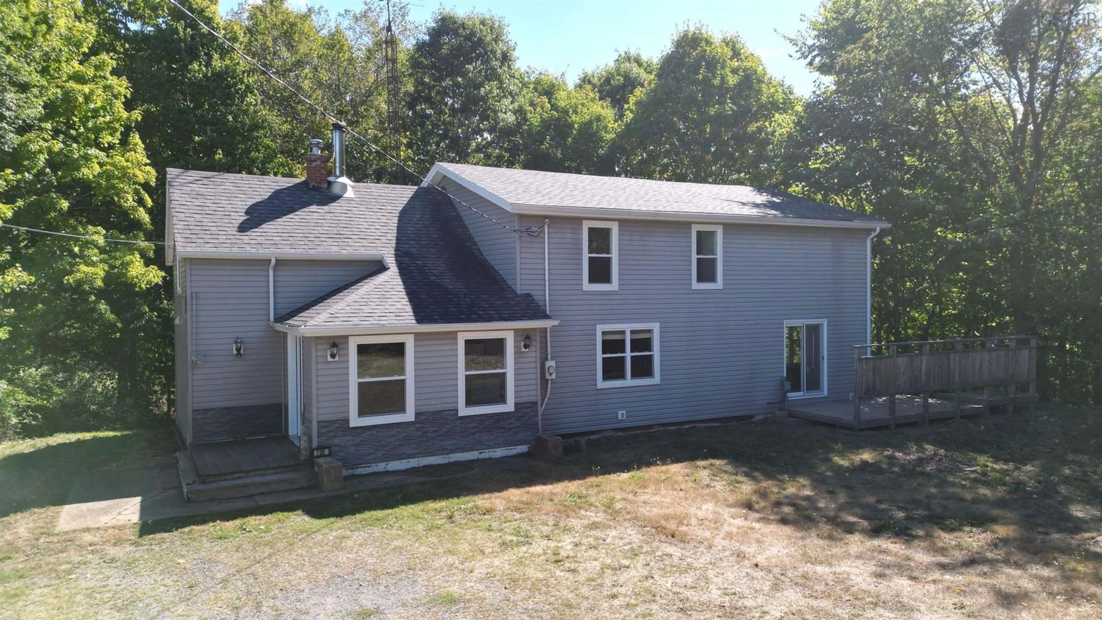 A pic from outside/outdoor area/front of a property/back of a property/a pic from drone, building for 736 Cambridge Rd, Cambridge Nova Scotia B0P 1G0