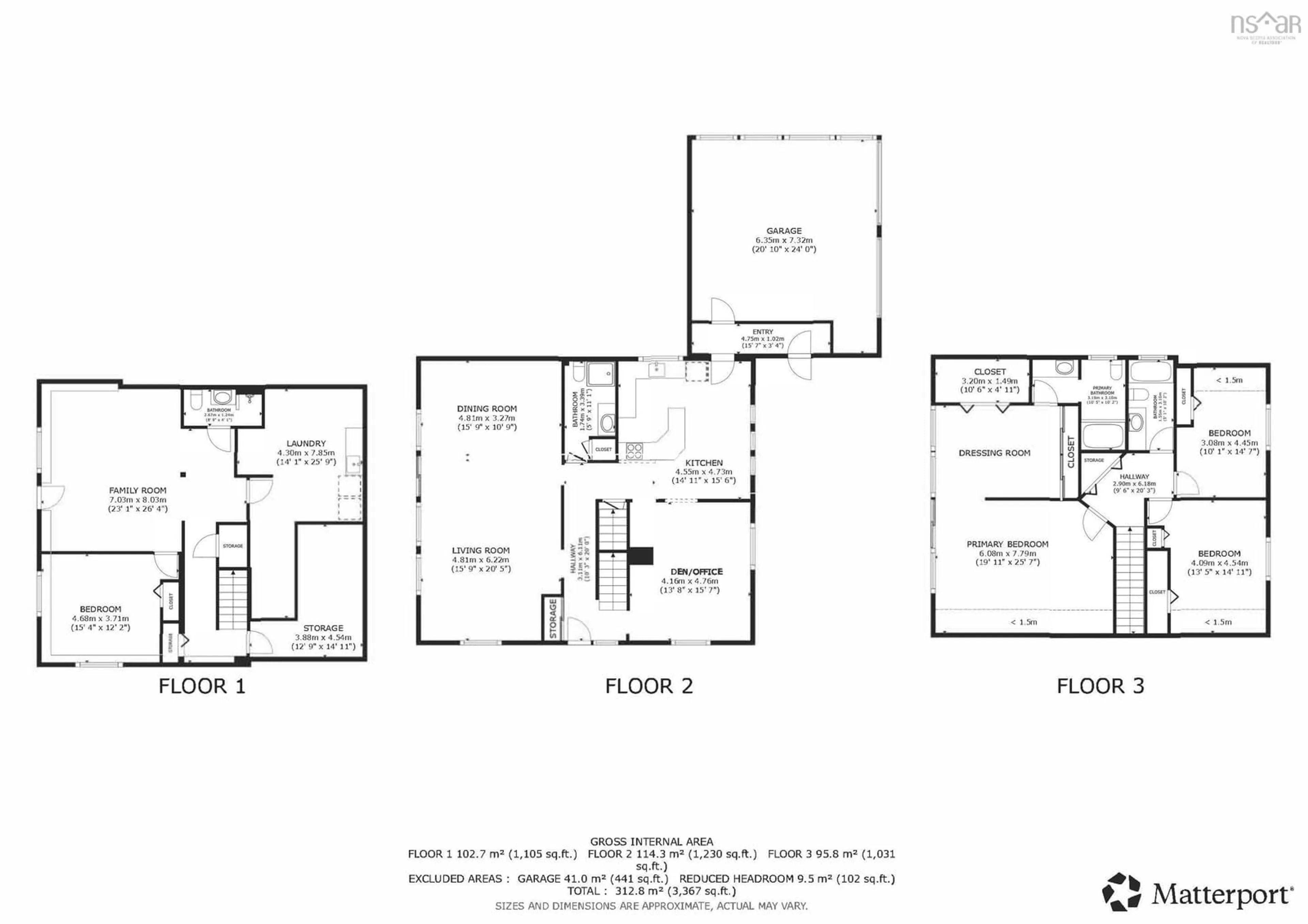 Floor plan for 222 Rolling Hills Dr, Waverley Nova Scotia B2R 1B5