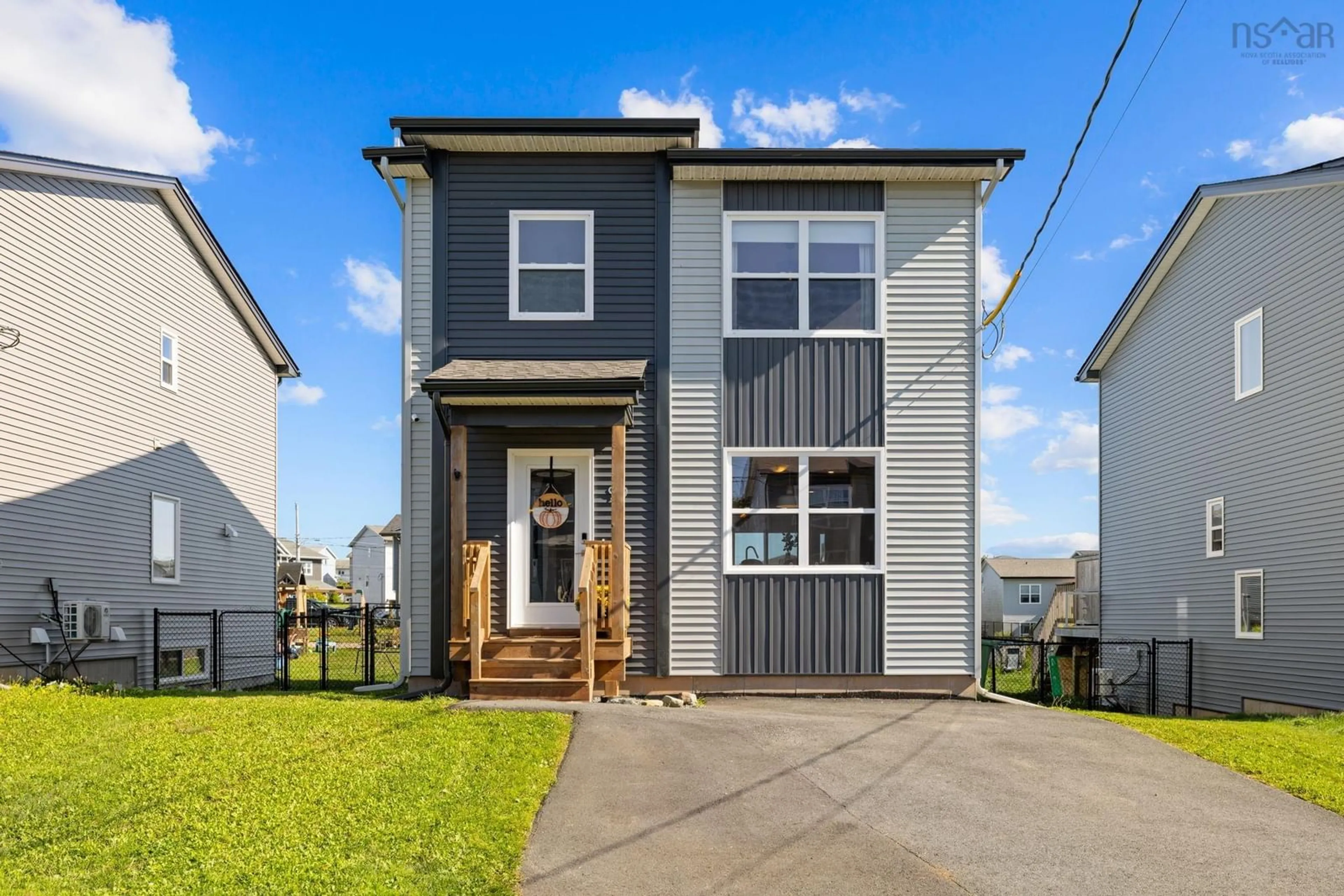 Home with vinyl exterior material, street for 99 Kerri Lea Lane, Eastern Passage Nova Scotia B3G 0C7