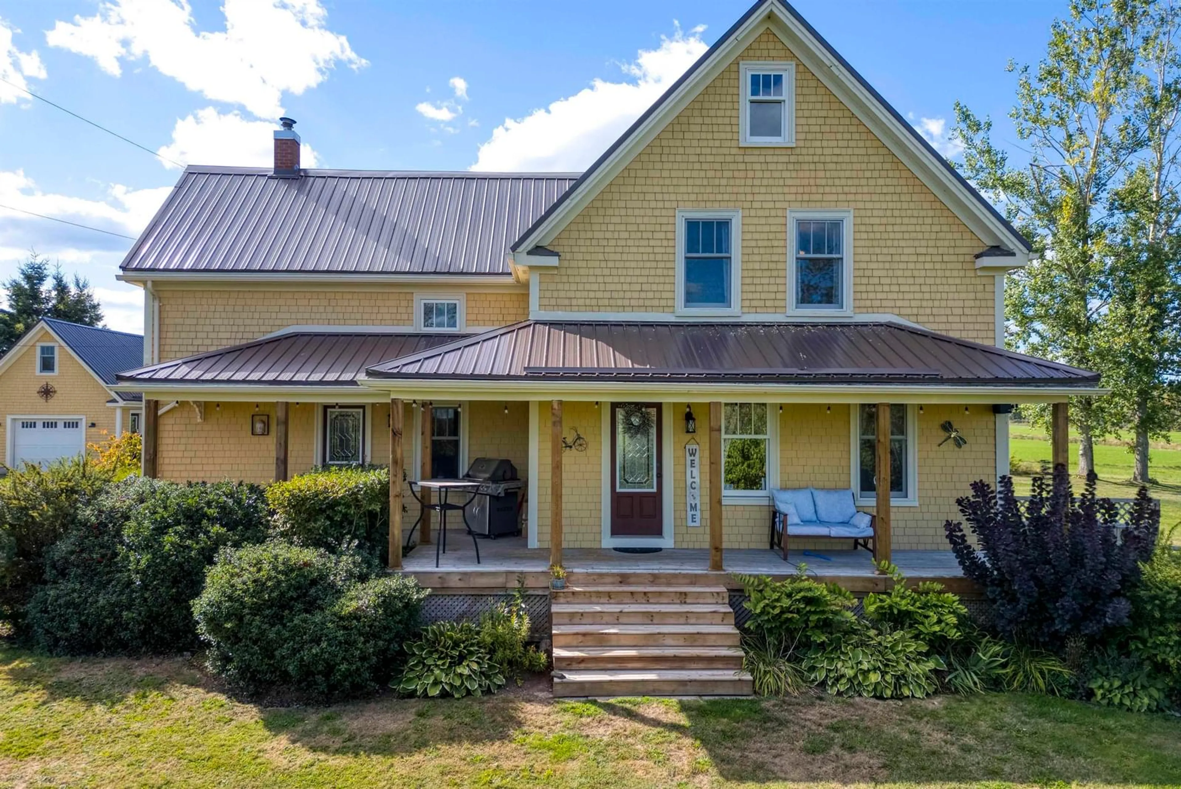 A pic from outside/outdoor area/front of a property/back of a property/a pic from drone, unknown for 2626 Highway 2, Shubenacadie Nova Scotia B0N 2H0