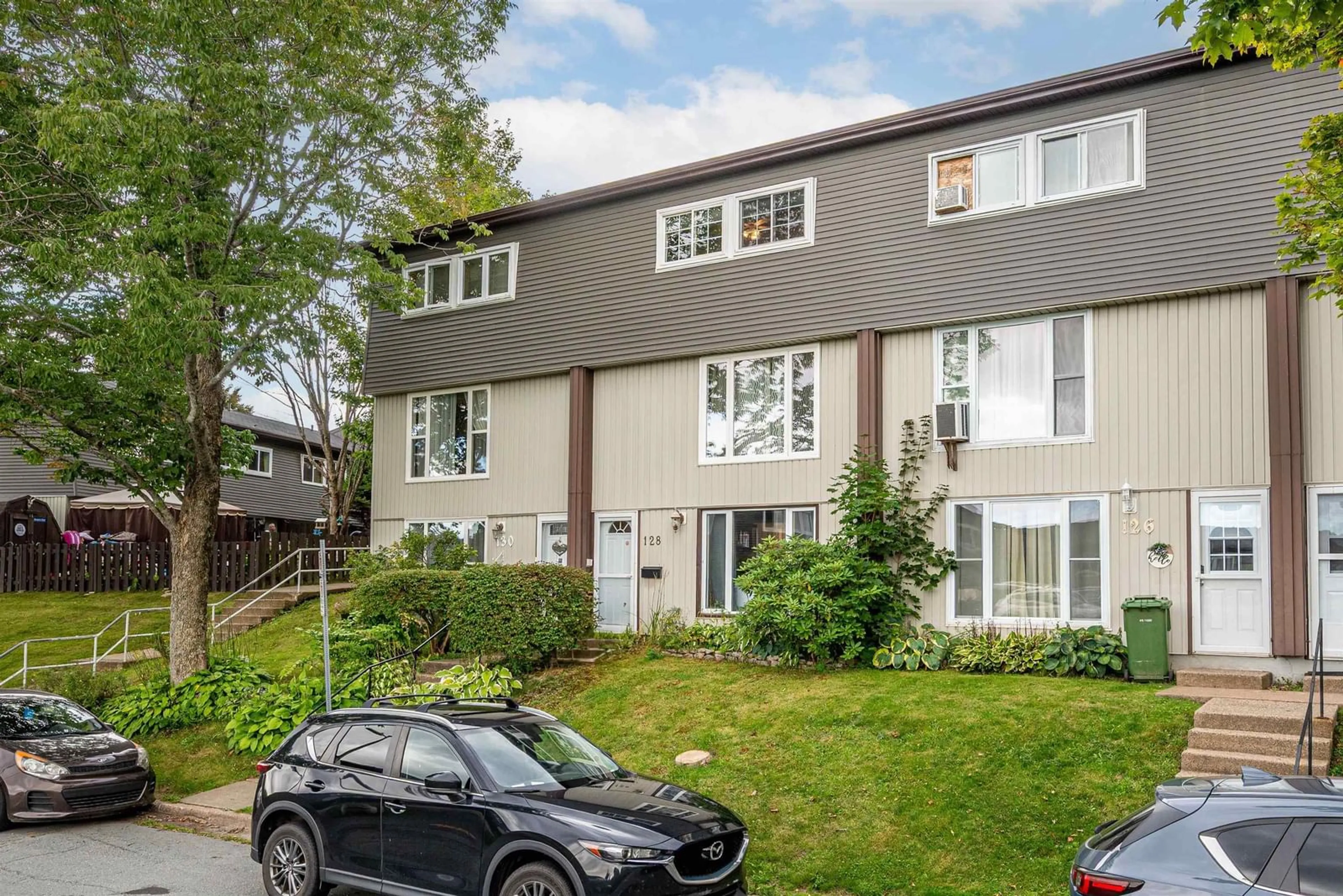 A pic from outside/outdoor area/front of a property/back of a property/a pic from drone, street for 128 Bromley Rd #128, Halifax Nova Scotia B3P 2L7