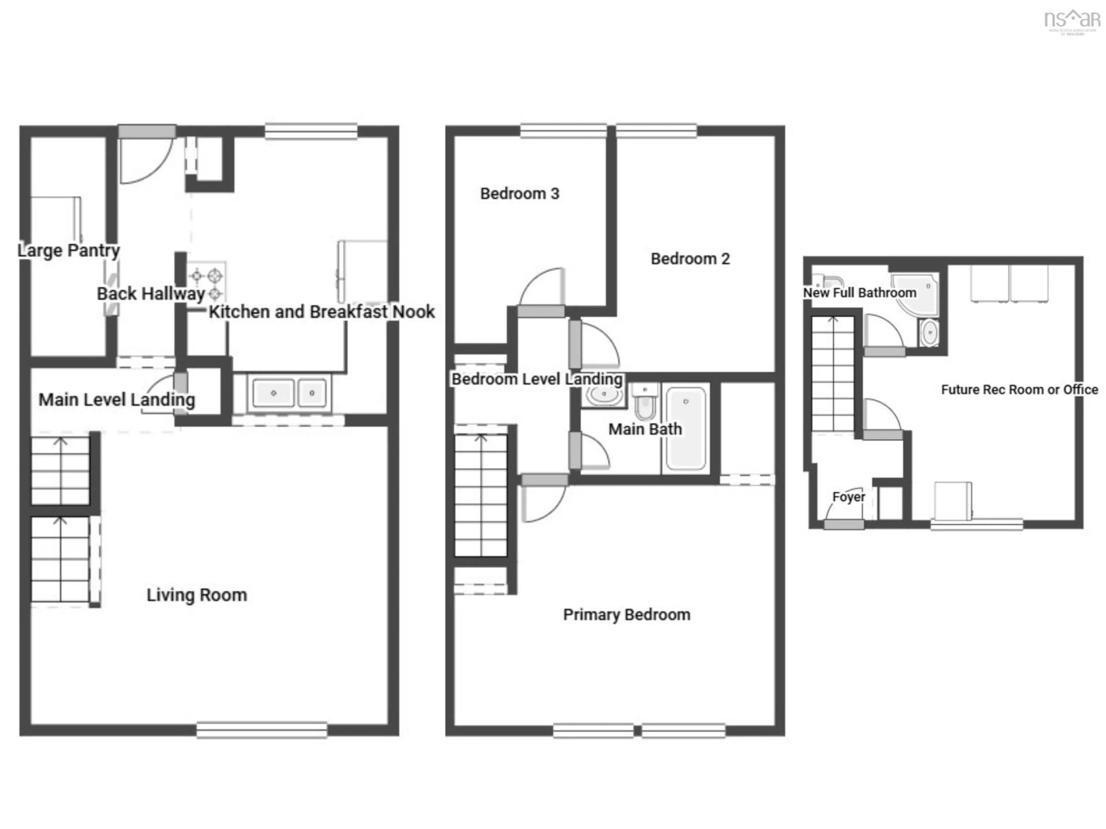 Floor plan for 128 Bromley Rd, Halifax Nova Scotia B3P 2L7