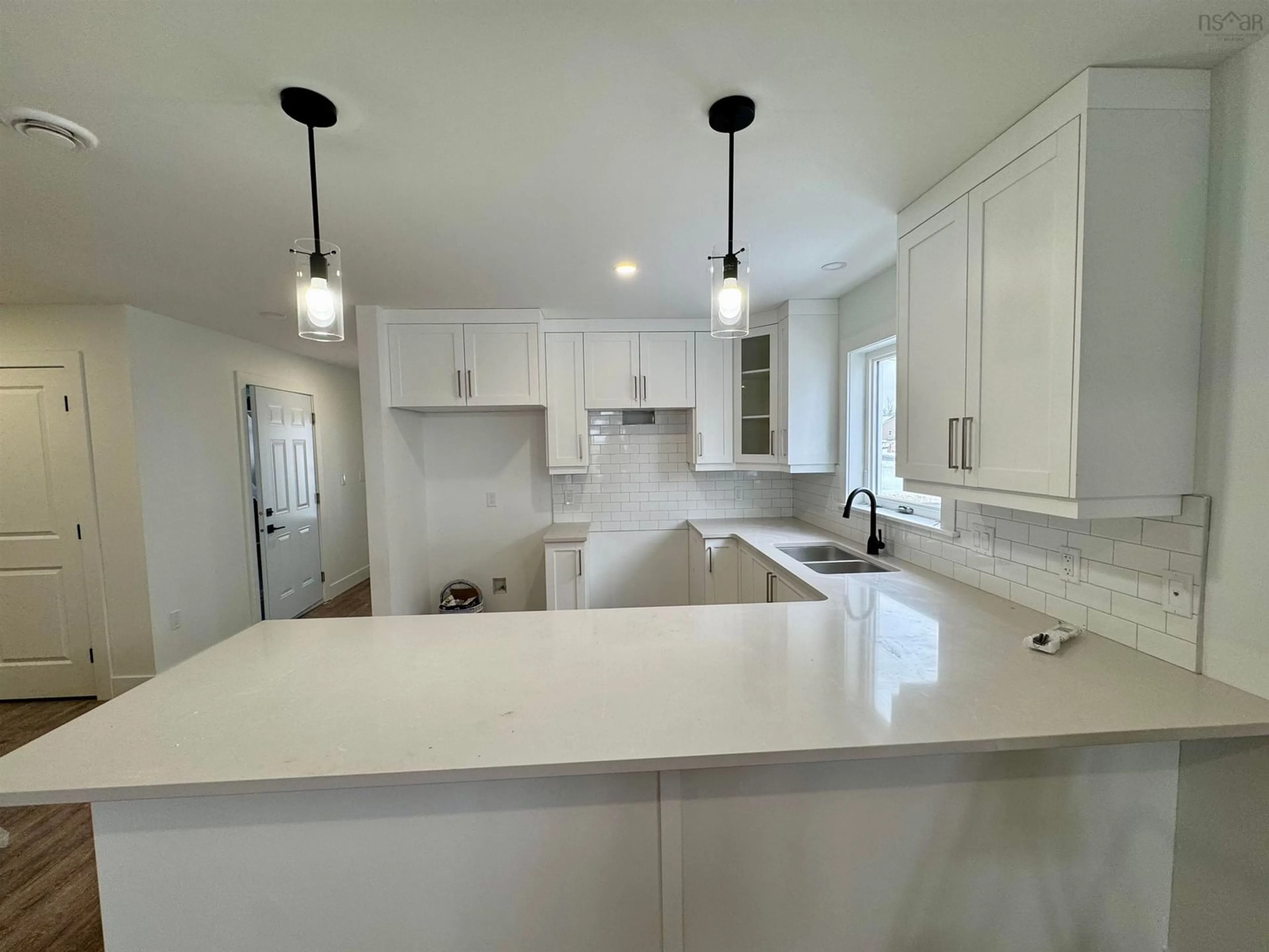 Open concept kitchen, ceramic/tile floor for 22 Abbey Rd, Garlands Crossing Nova Scotia B0N 2T0