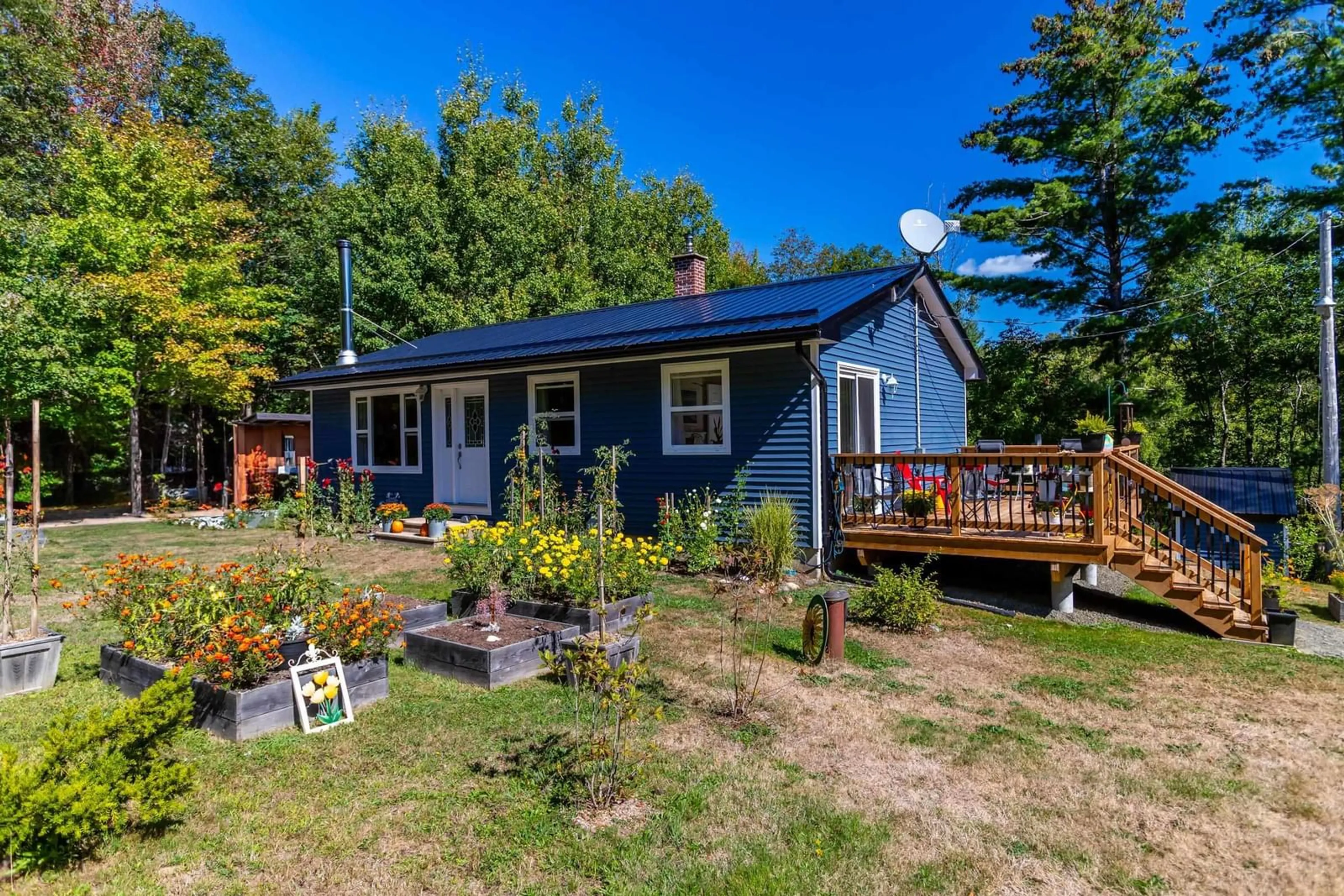 A pic from outside/outdoor area/front of a property/back of a property/a pic from drone, unknown for 1136 Highway 8, Maitland Bridge Nova Scotia B0T 1B0