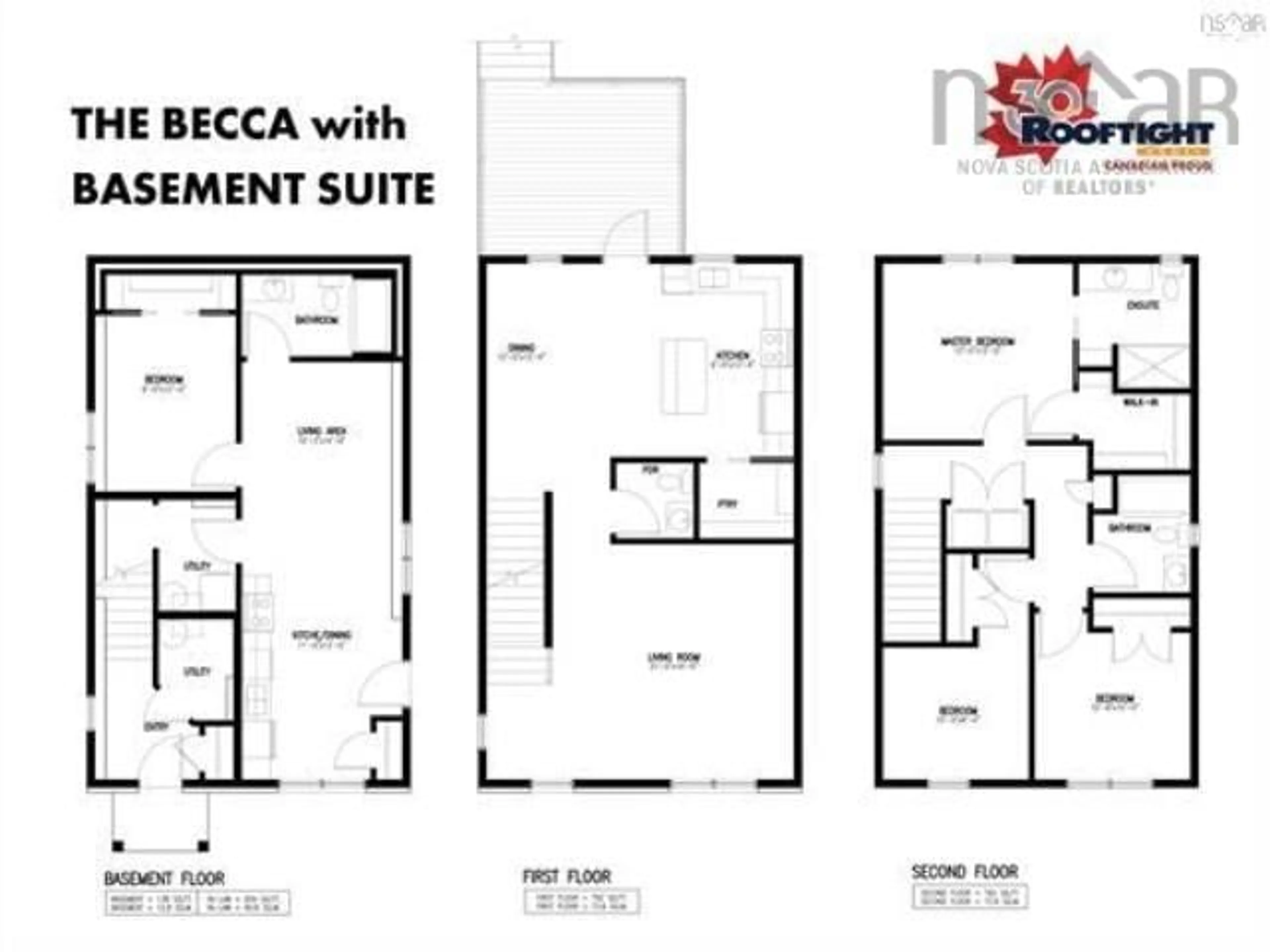 Floor plan for 12 Garvey Crt #GAR-3, Bedford Nova Scotia B4B 2L1