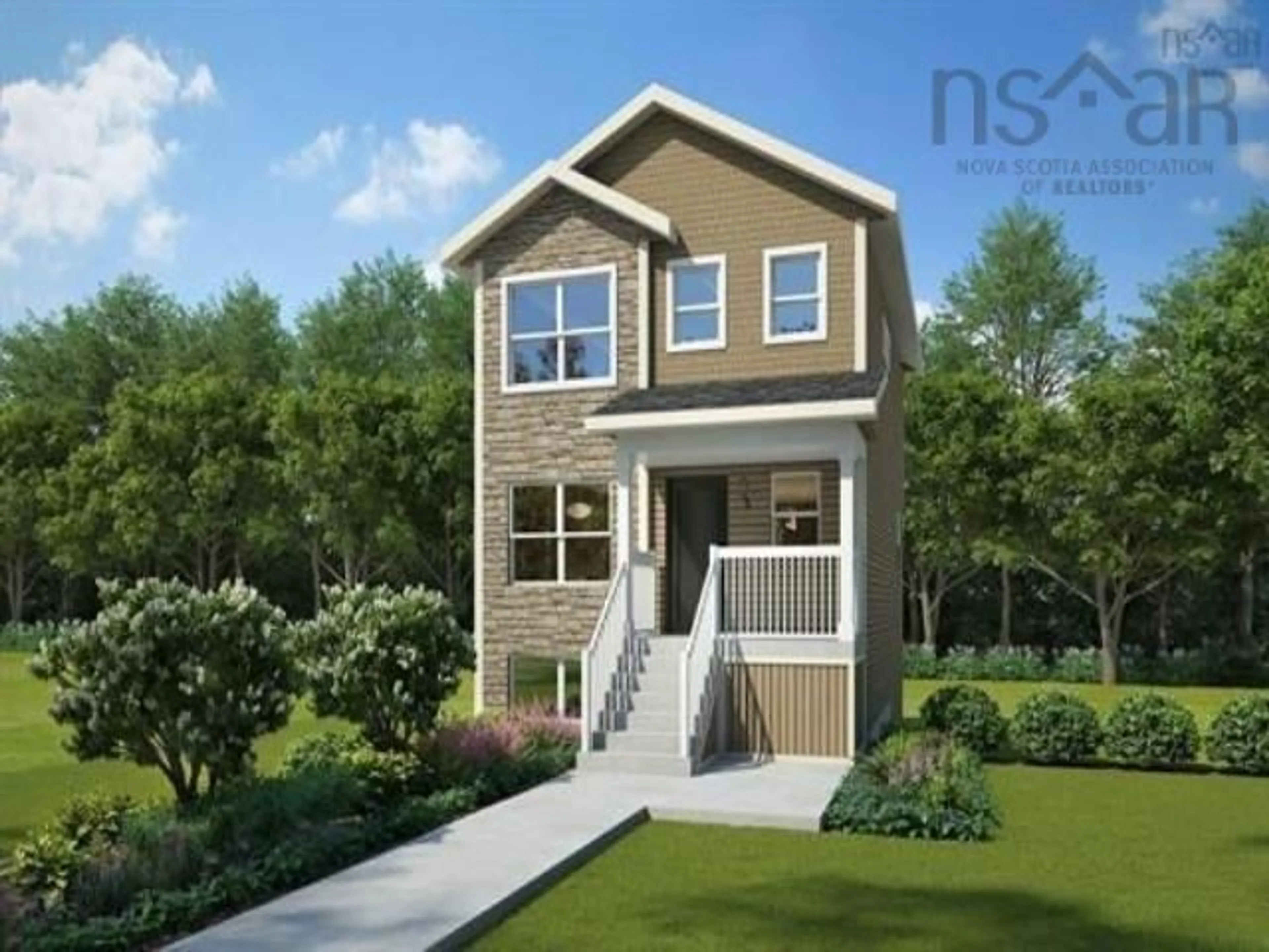 Home with vinyl exterior material, street for 205 Darner Dr #DA-60, Beaver Bank Nova Scotia B4G 0E2