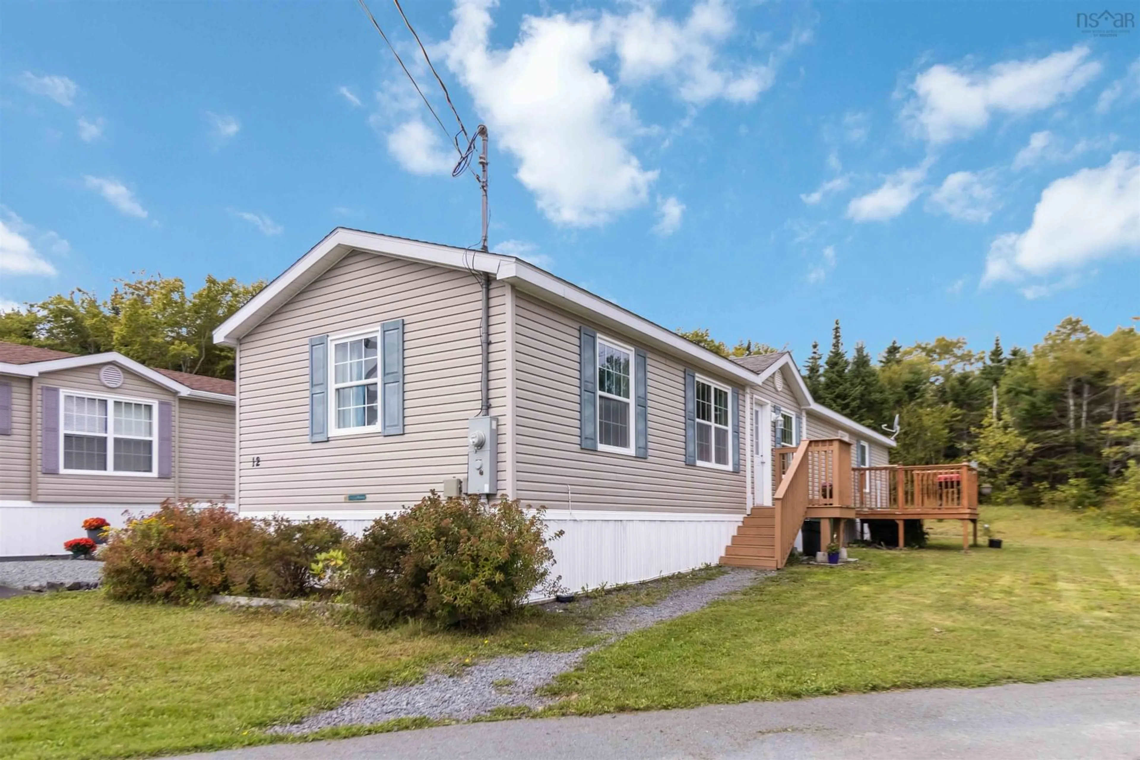 Home with vinyl exterior material, street for 12 Prestige Crt, Harrietsfield Nova Scotia B3V 0A9