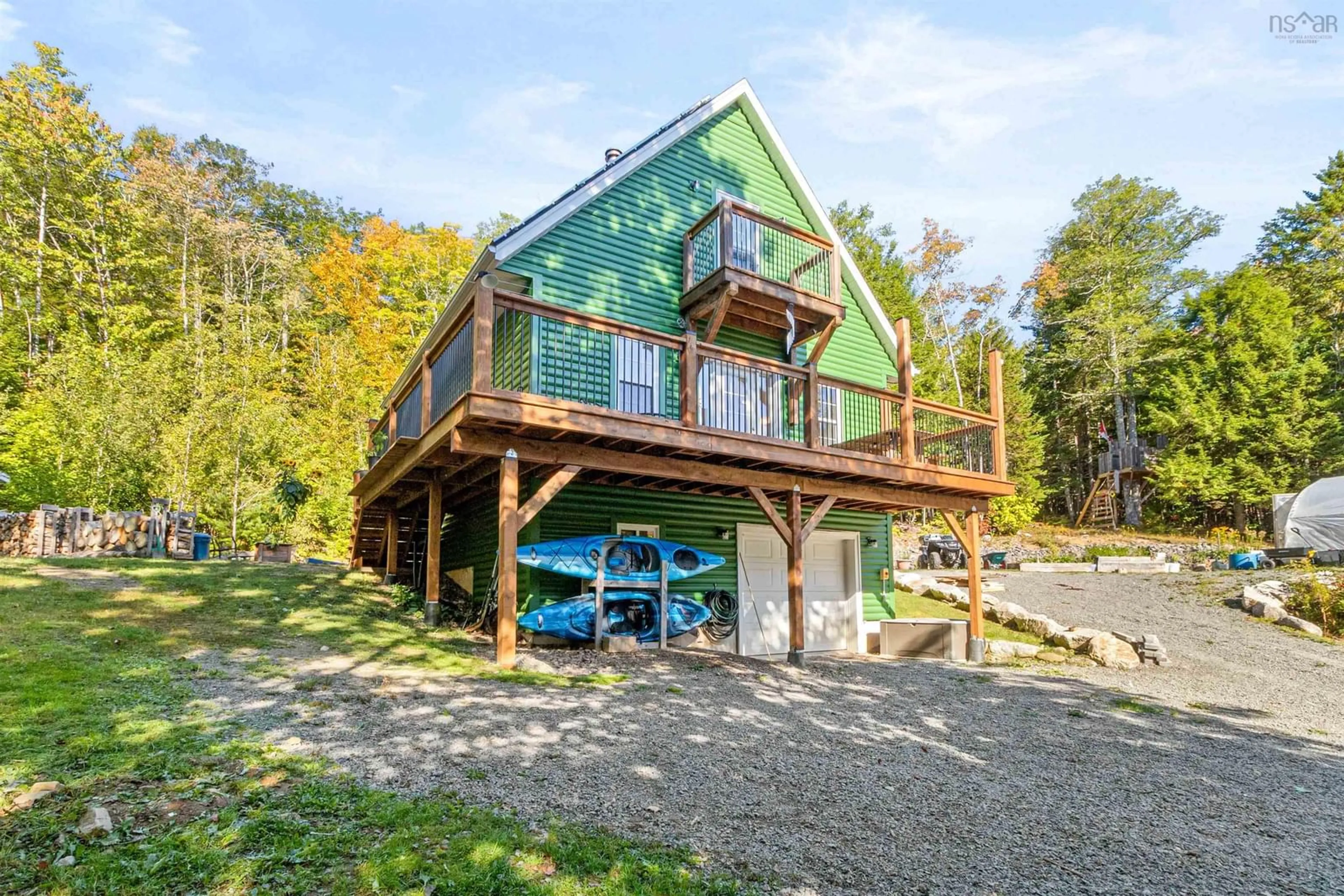 Home with vinyl exterior material, water/lake/river/ocean view for 269 Village Path, Vaughan Nova Scotia B0N 2T0