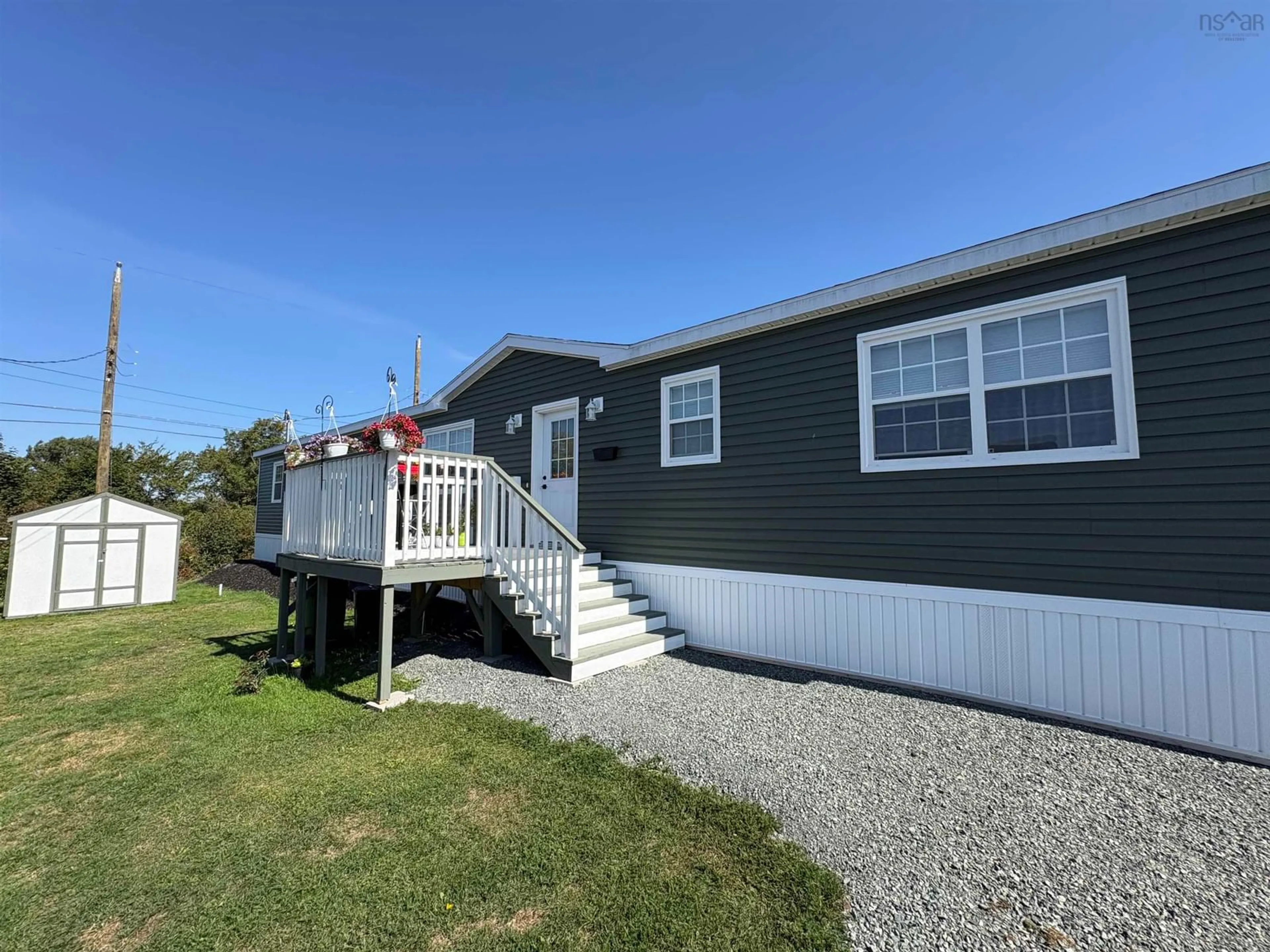 Home with vinyl exterior material, water/lake/river/ocean view for 37 Andys Ave, Bible Hill Nova Scotia B2N 2W9