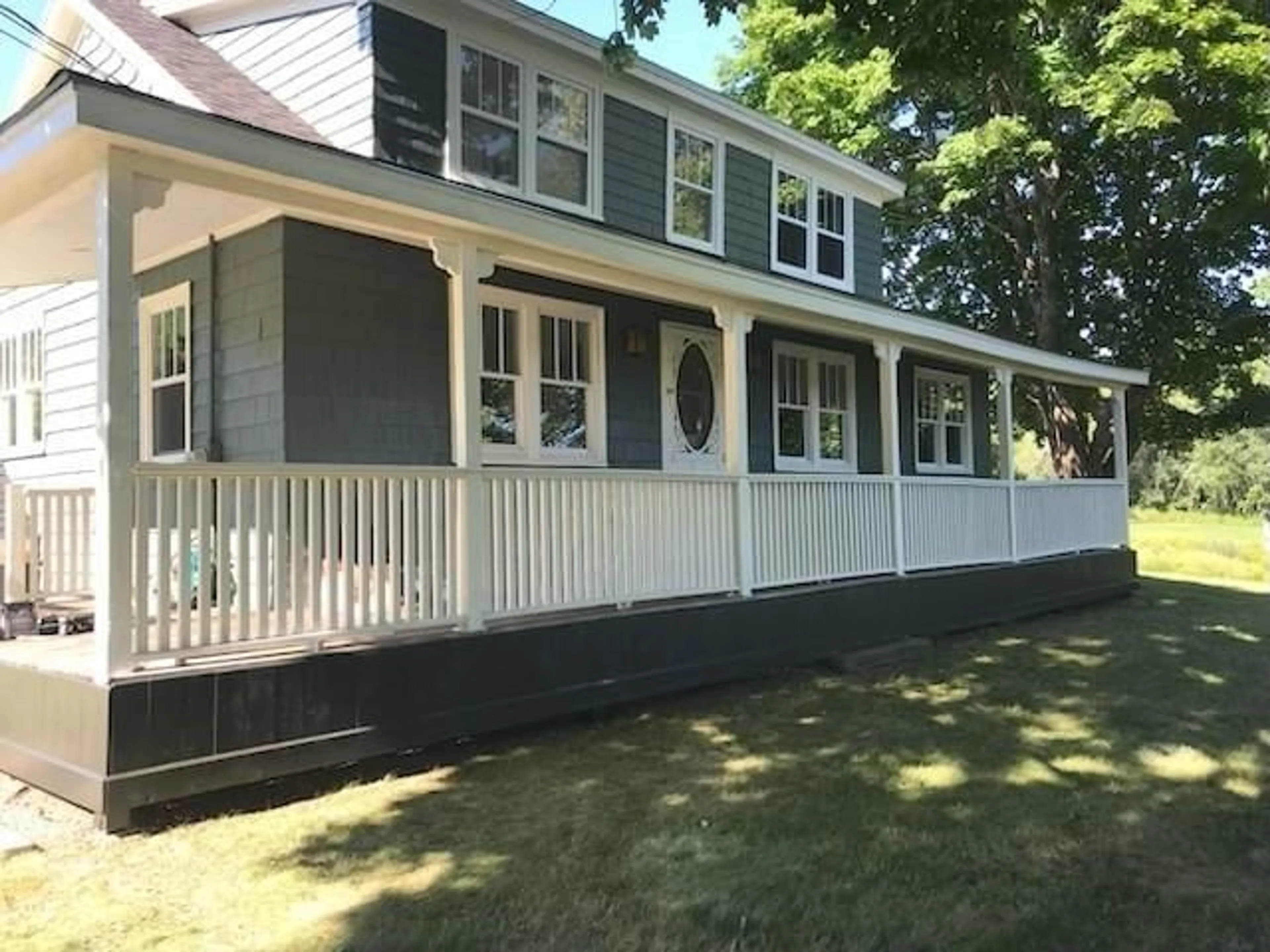 Home with vinyl exterior material, street for 2041 Clarence Rd, Clarence Nova Scotia B0S 1C0