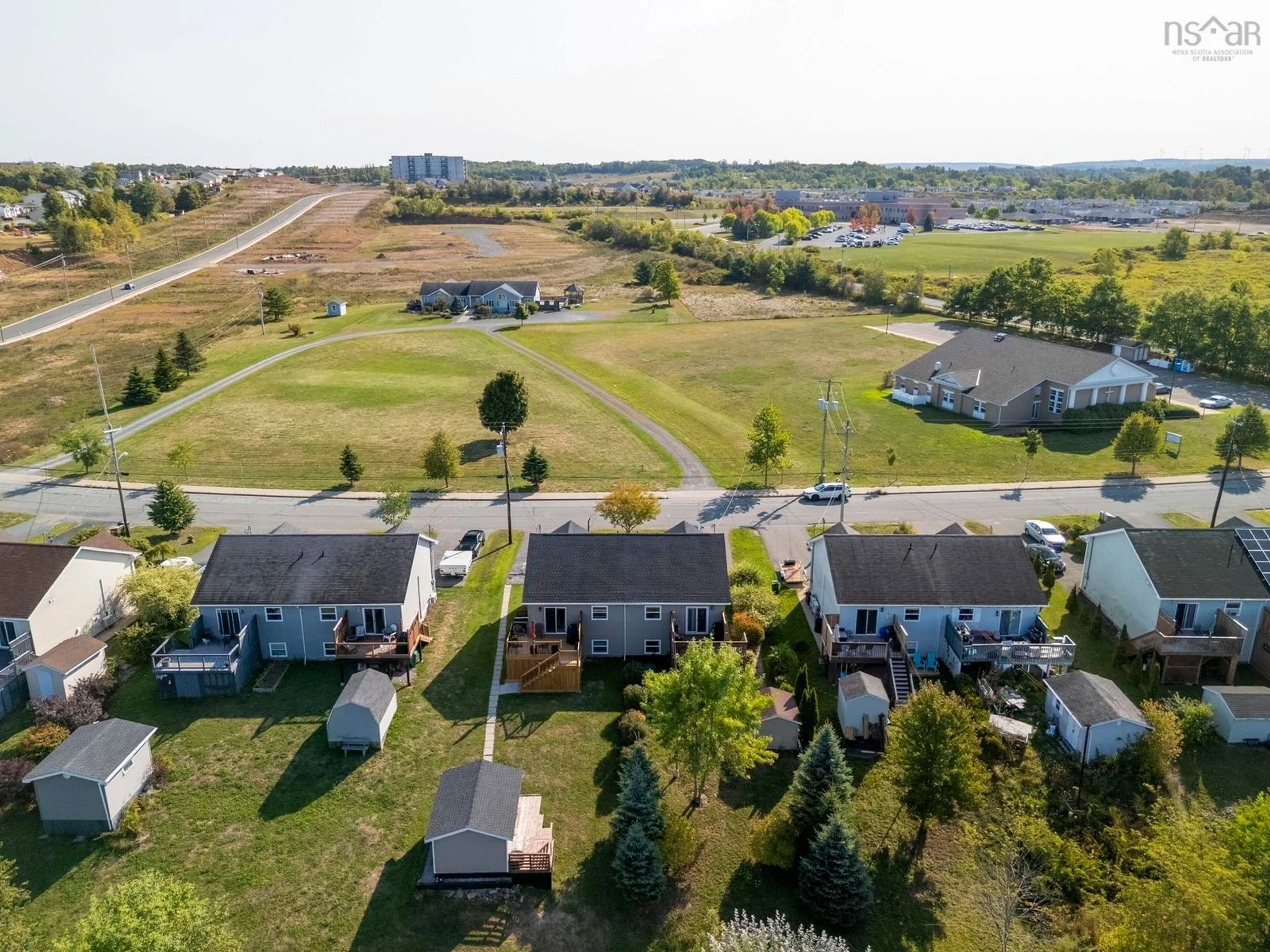 A pic from outside/outdoor area/front of a property/back of a property/a pic from drone, unknown for 202 Payzant Dr, Windsor Nova Scotia B0N 2J0