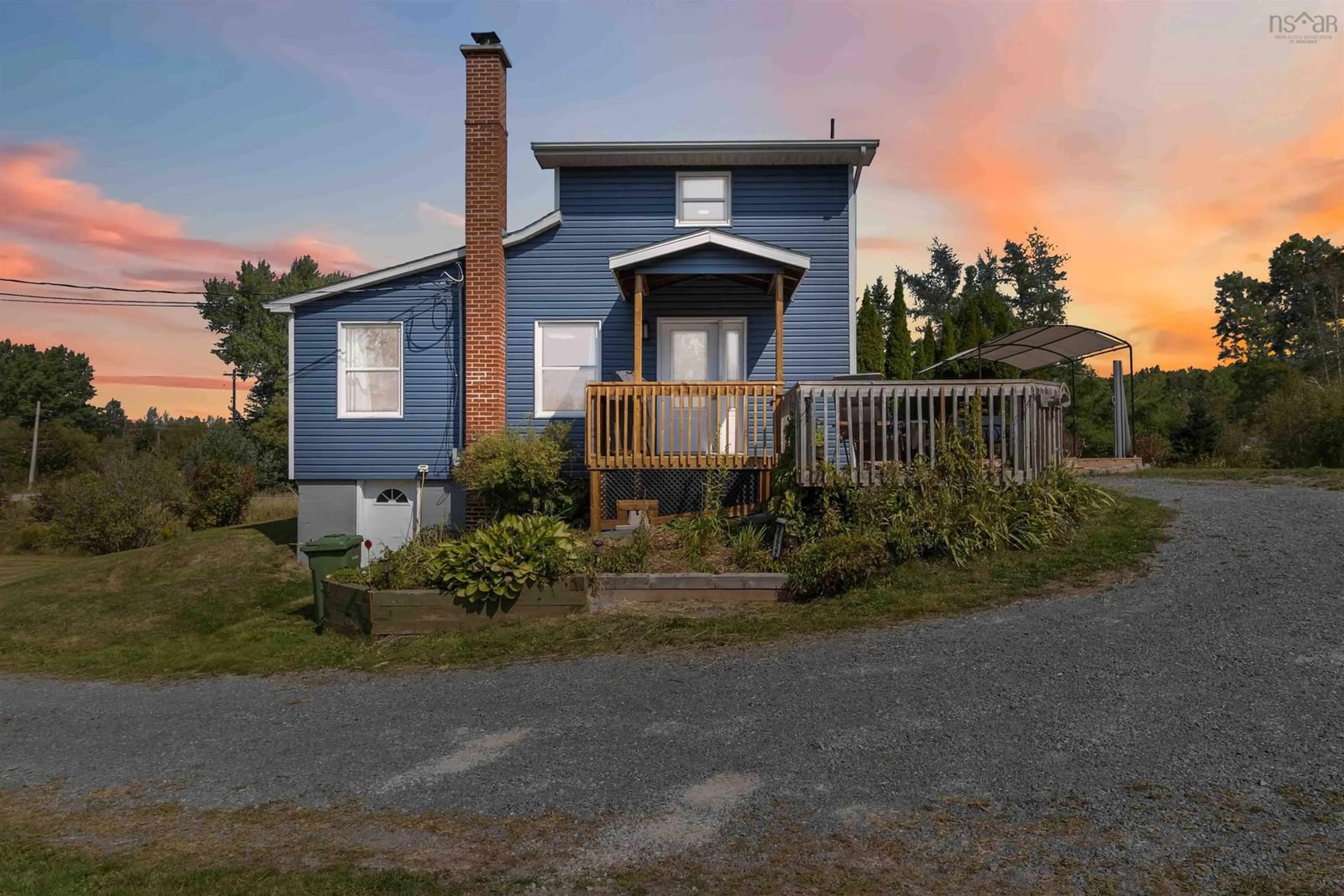 A pic from outside/outdoor area/front of a property/back of a property/a pic from drone, street for 20637 Highway 2, Shubenacadie East Nova Scotia B0N 2H0