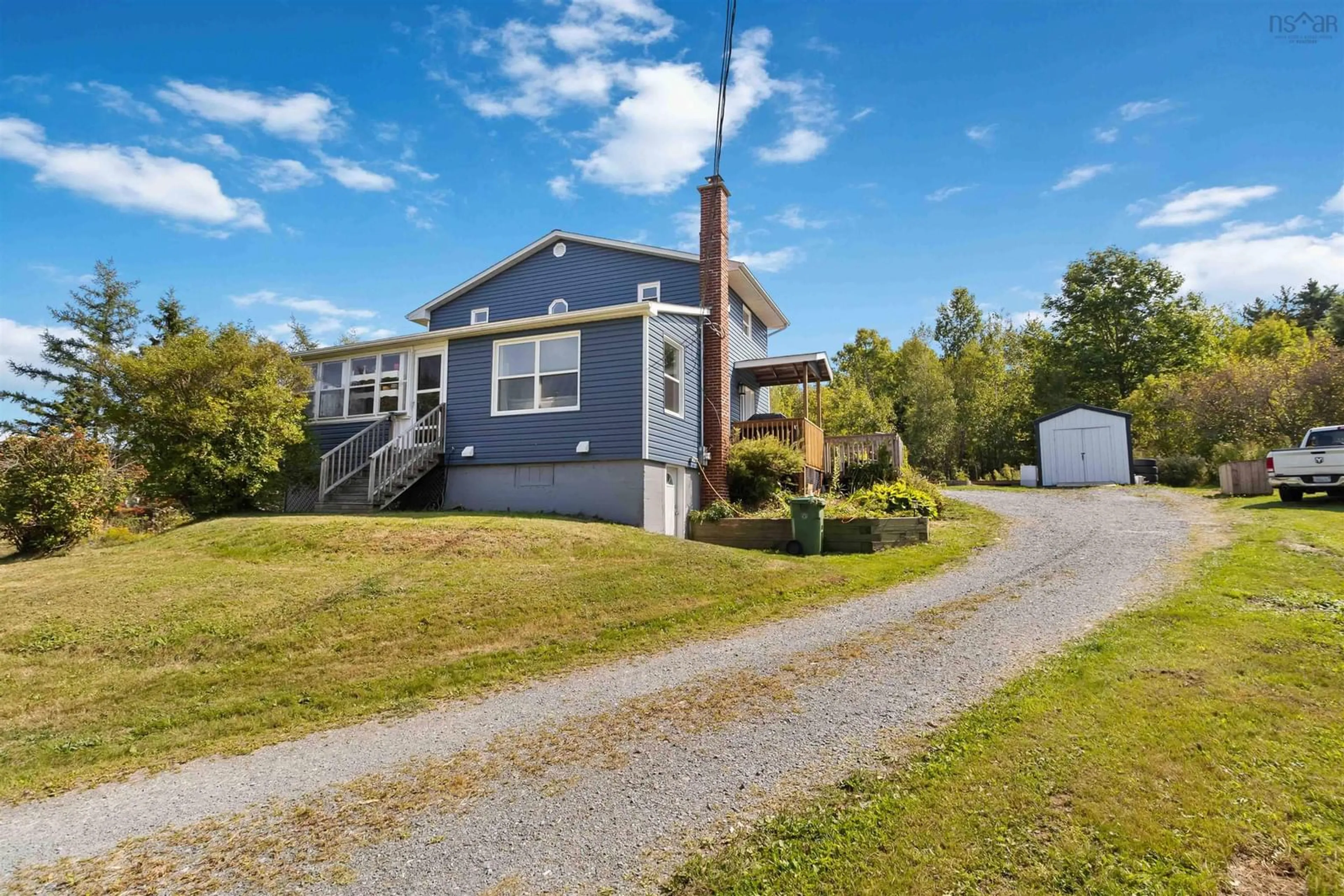 A pic from outside/outdoor area/front of a property/back of a property/a pic from drone, unknown for 20637 Highway 2, Shubenacadie East Nova Scotia B0N 2H0