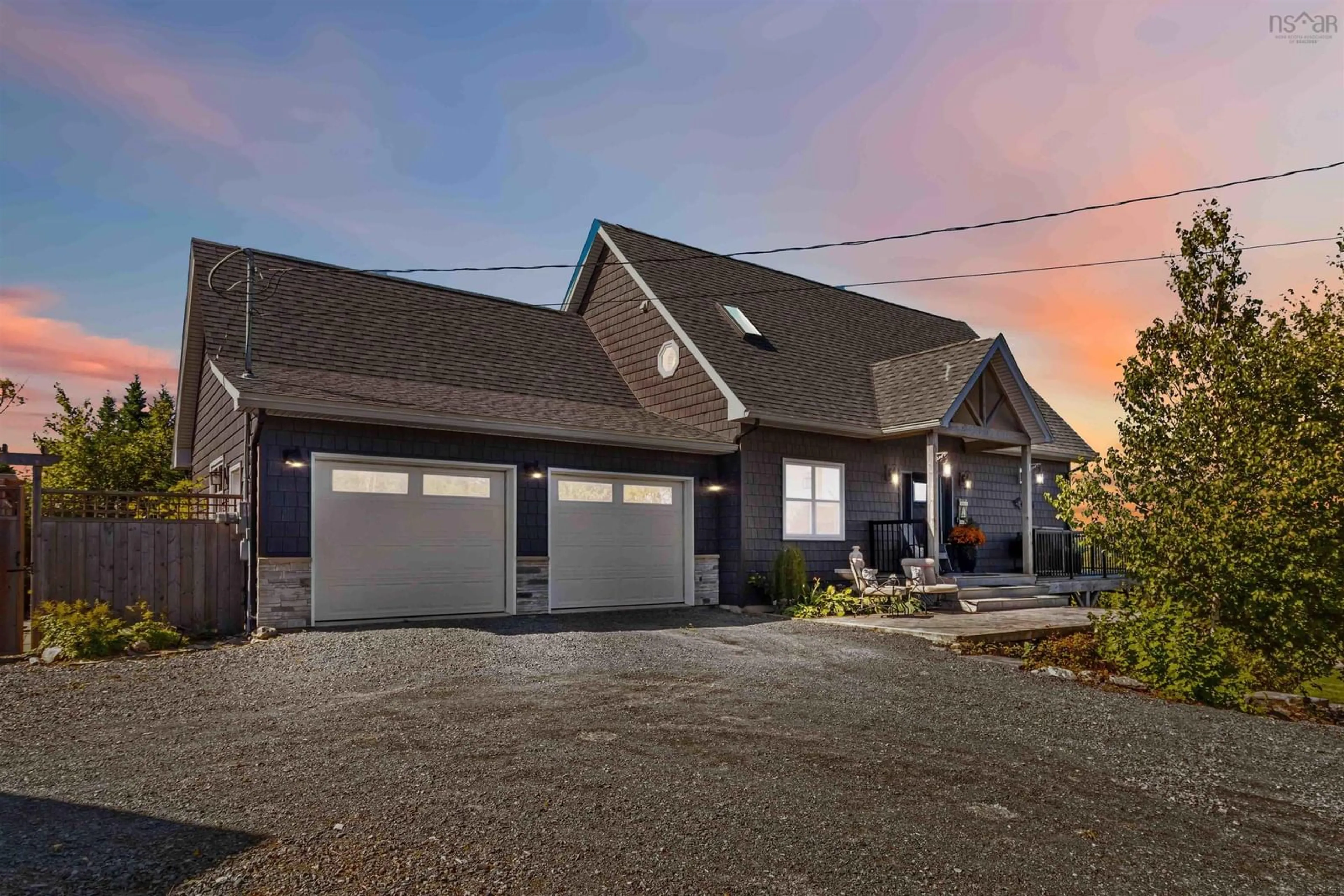Home with vinyl exterior material, street for 46 Antler Way, West Chezzetcook Nova Scotia B0J 2L0