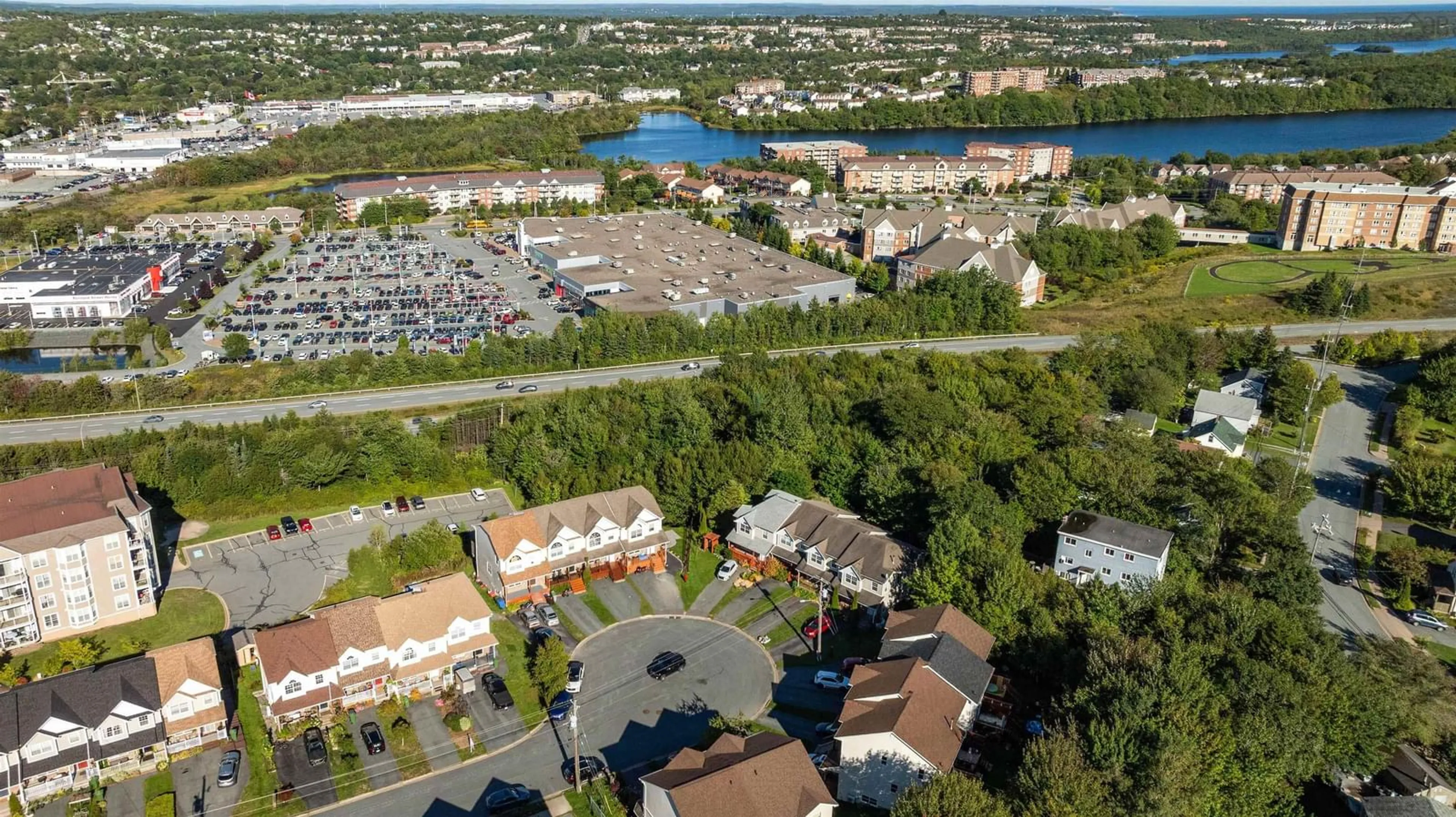 A pic from outside/outdoor area/front of a property/back of a property/a pic from drone, water/lake/river/ocean view for 227 Green Village Lane, Dartmouth Nova Scotia B2Y 4V5