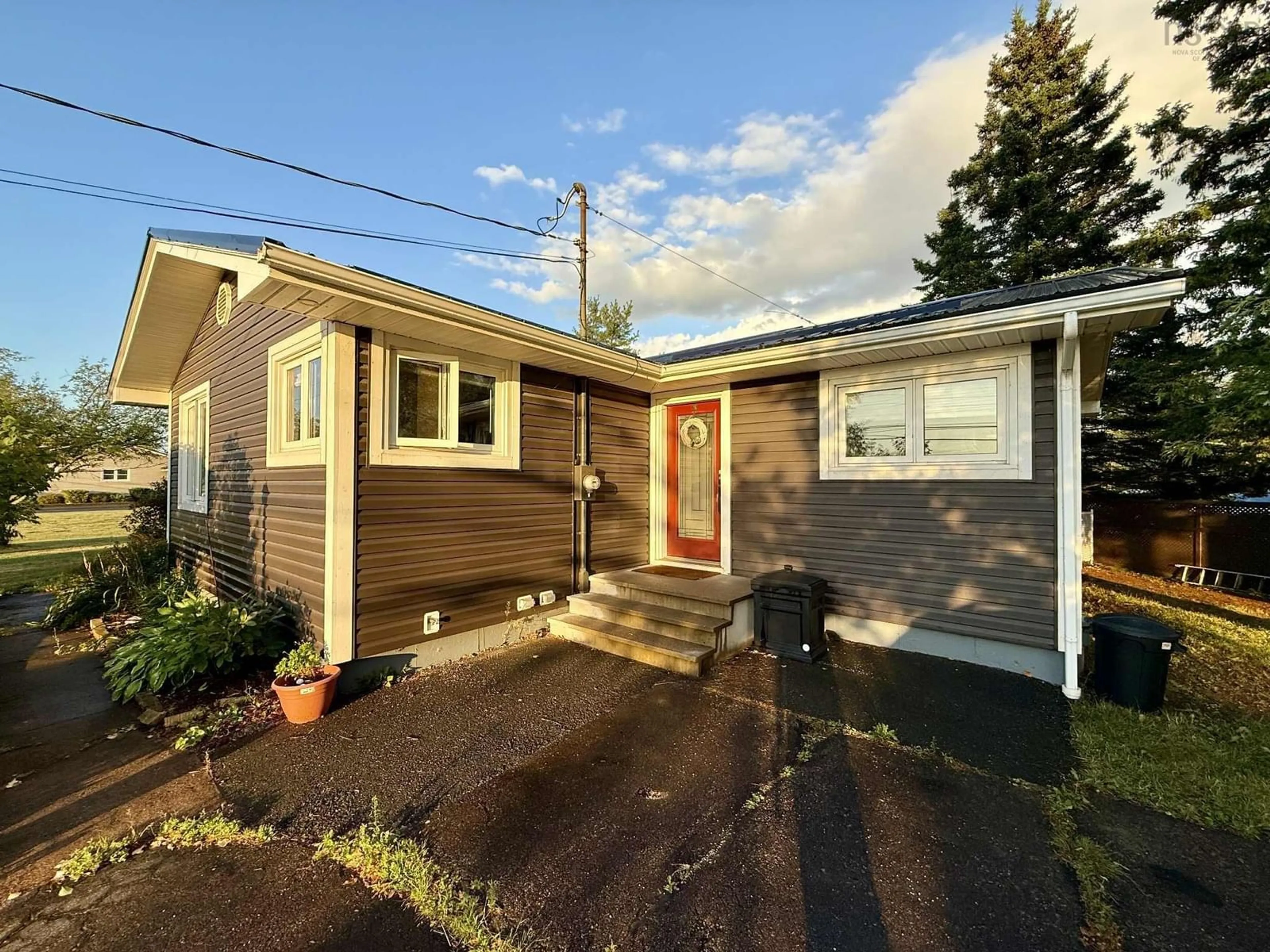 Home with vinyl exterior material, street for 773 Highway 2, Brookfield Nova Scotia B0N 1C0