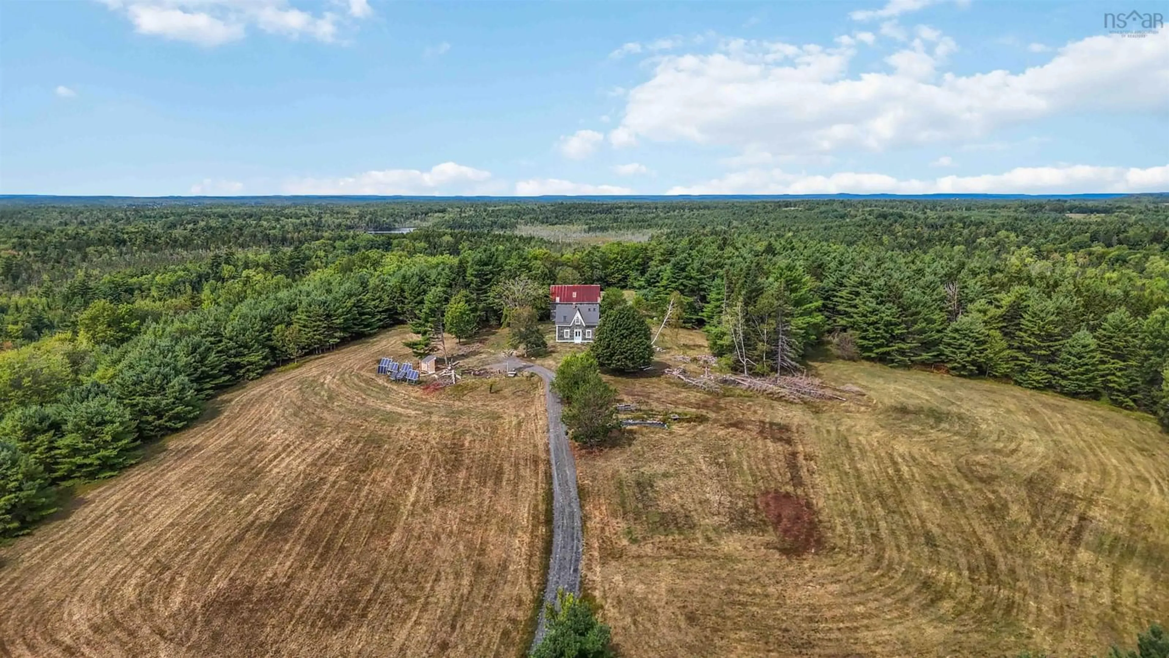 A pic from outside/outdoor area/front of a property/back of a property/a pic from drone, unknown for 3228 Upper Branch Rd, Upper Branch Nova Scotia B4V 4X3