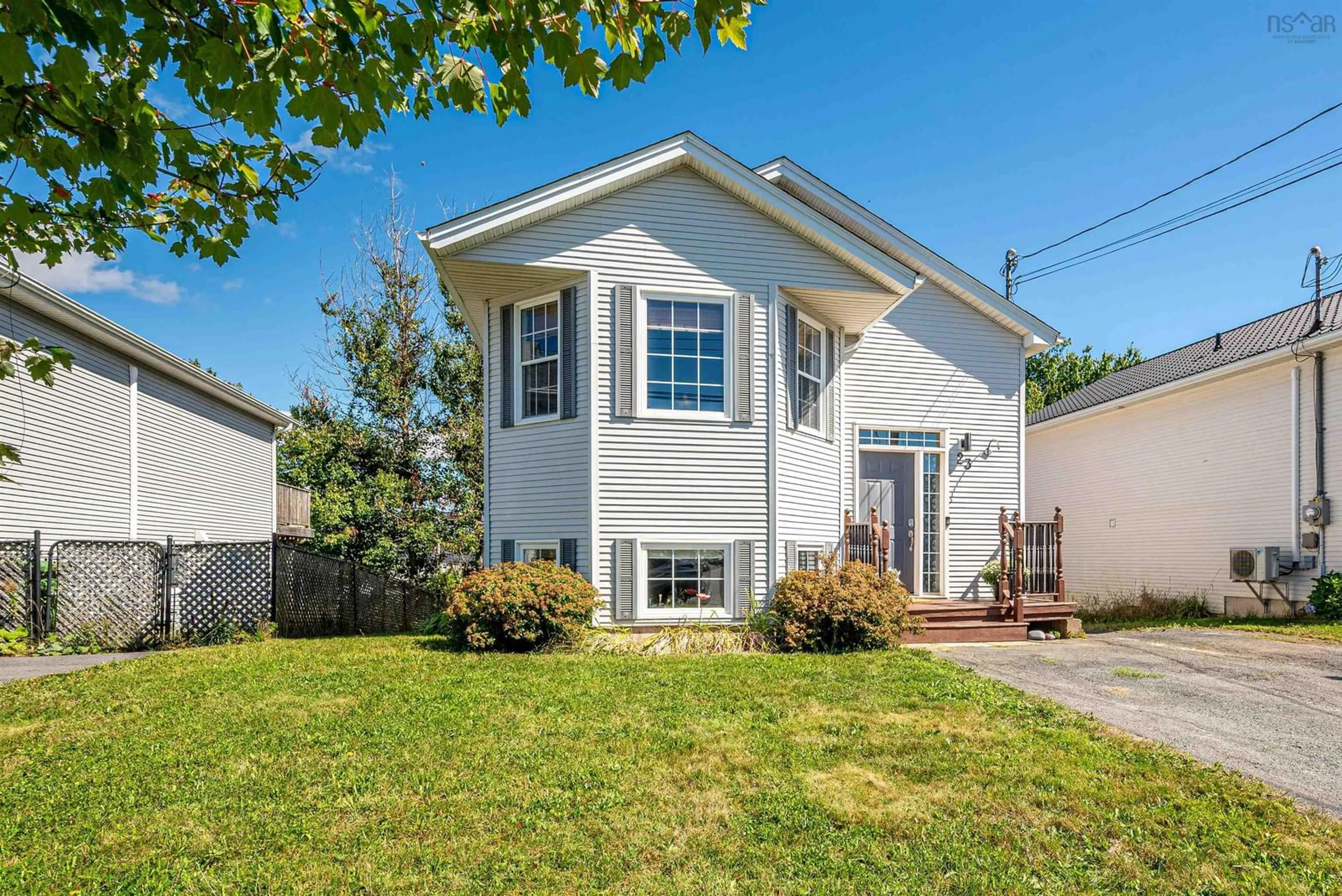 Home with vinyl exterior material, street for 23 Jeep Cres, Eastern Passage Nova Scotia B3G 1P5