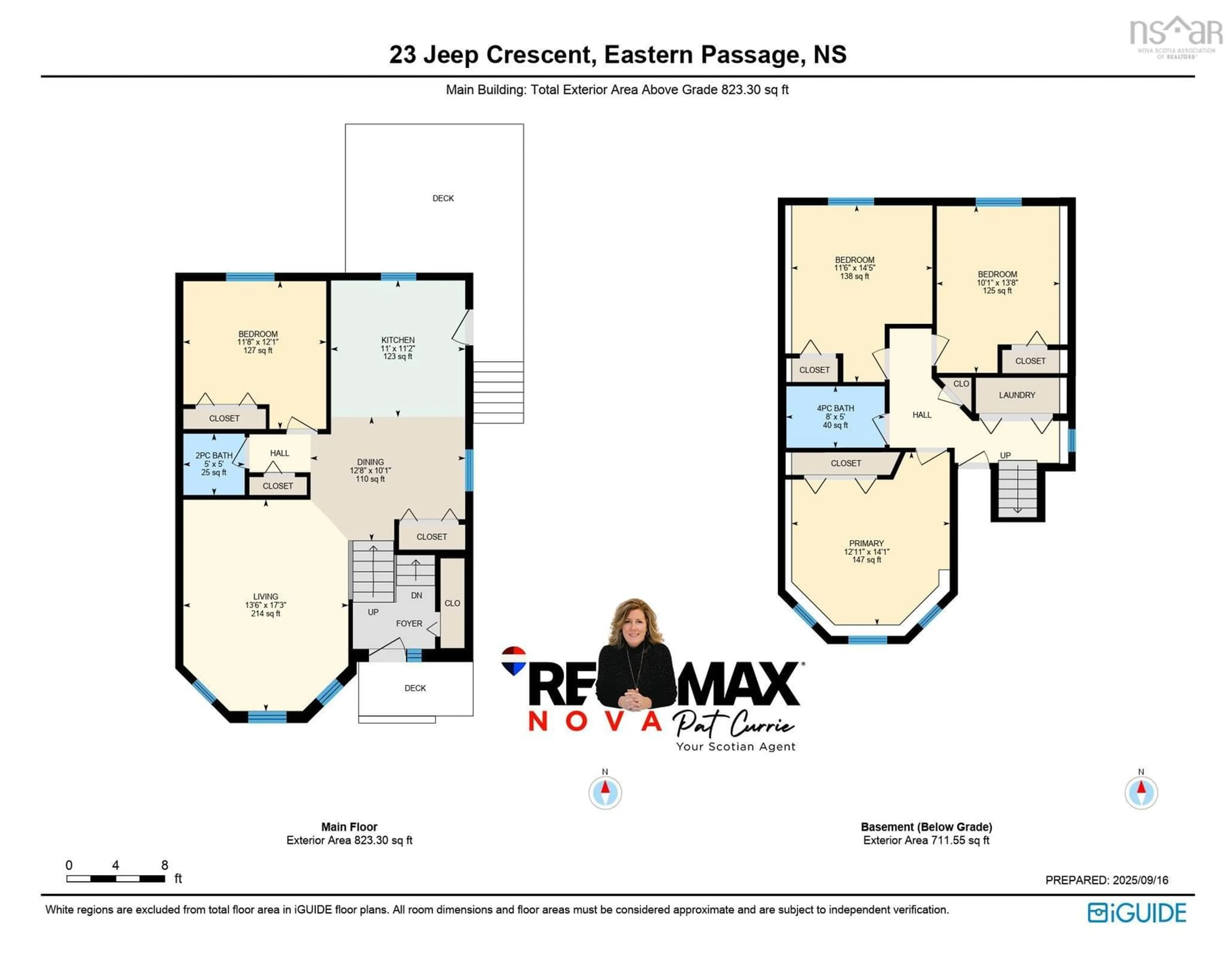 Floor plan for 23 Jeep Cres, Eastern Passage Nova Scotia B3G 1P5