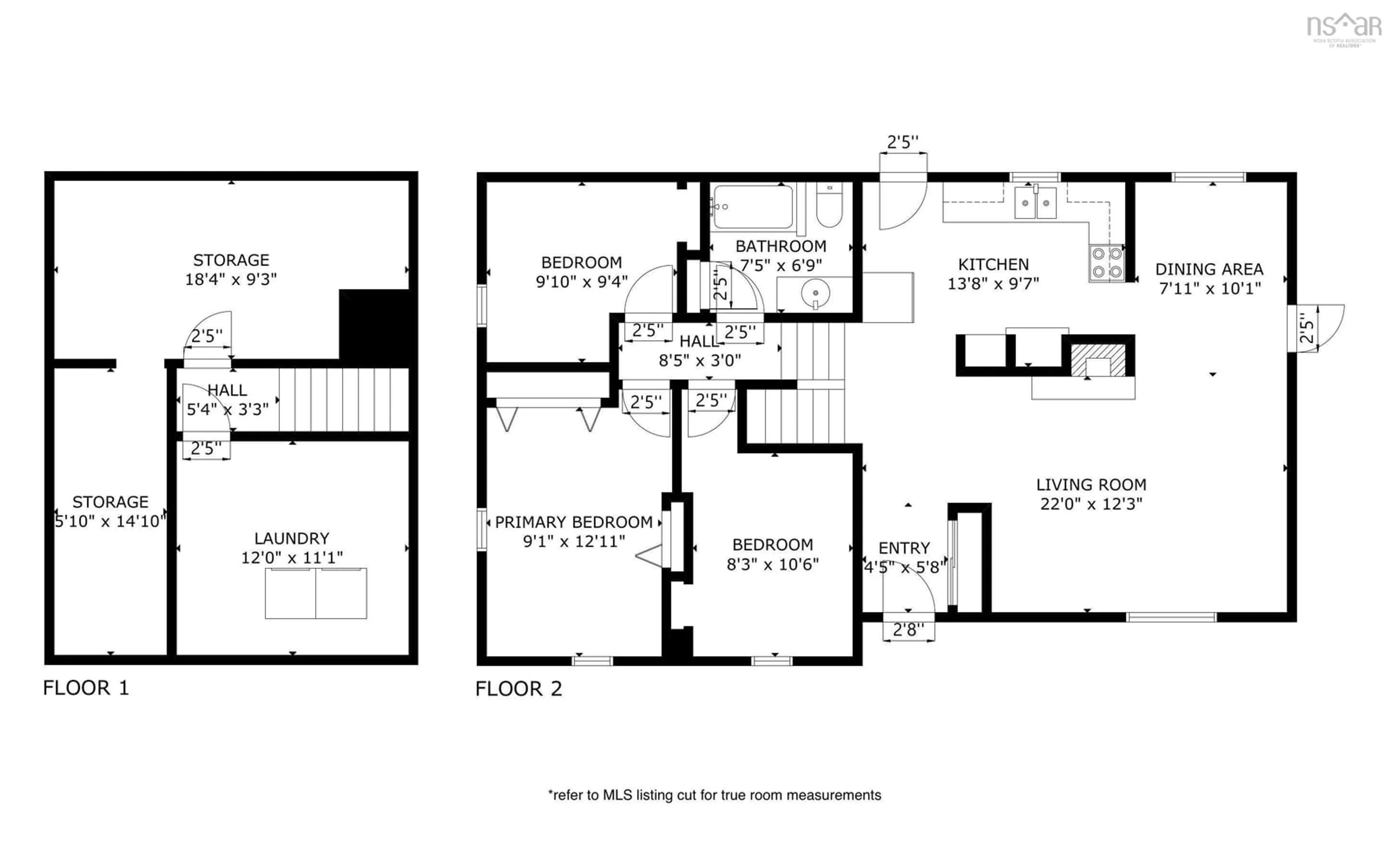 Floor plan for 233 High St, Bedford Nova Scotia B4A 1M7
