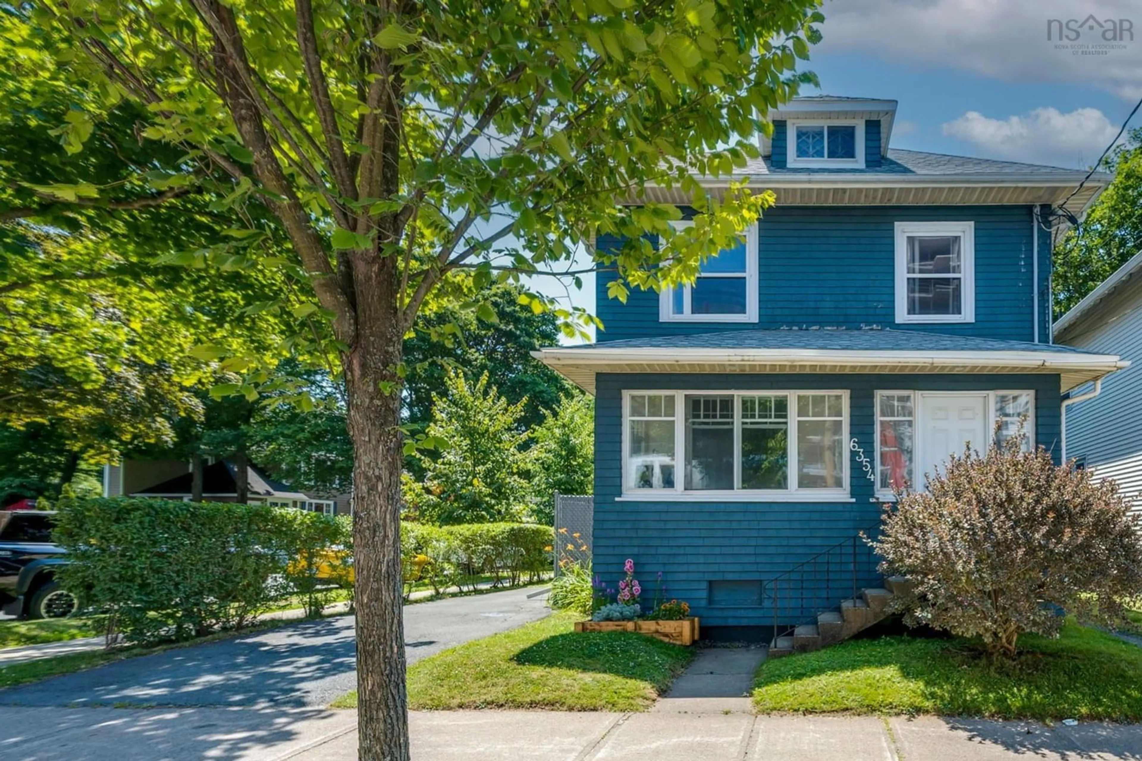 Home with vinyl exterior material, street for 6354 Pepperell St, Halifax Nova Scotia B3H 2P4