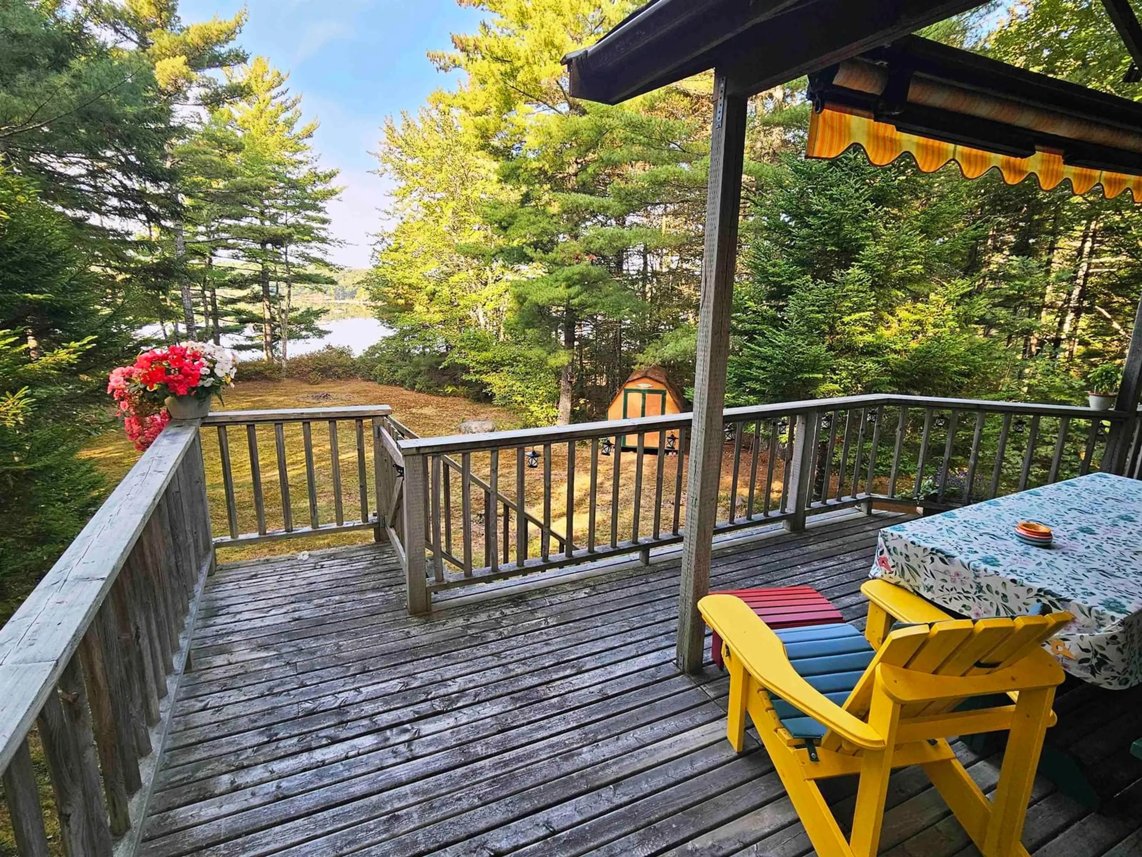 Patio, water/lake/river/ocean view for 514 Meaugher One Rd, Hibernia Nova Scotia B0T 1B0