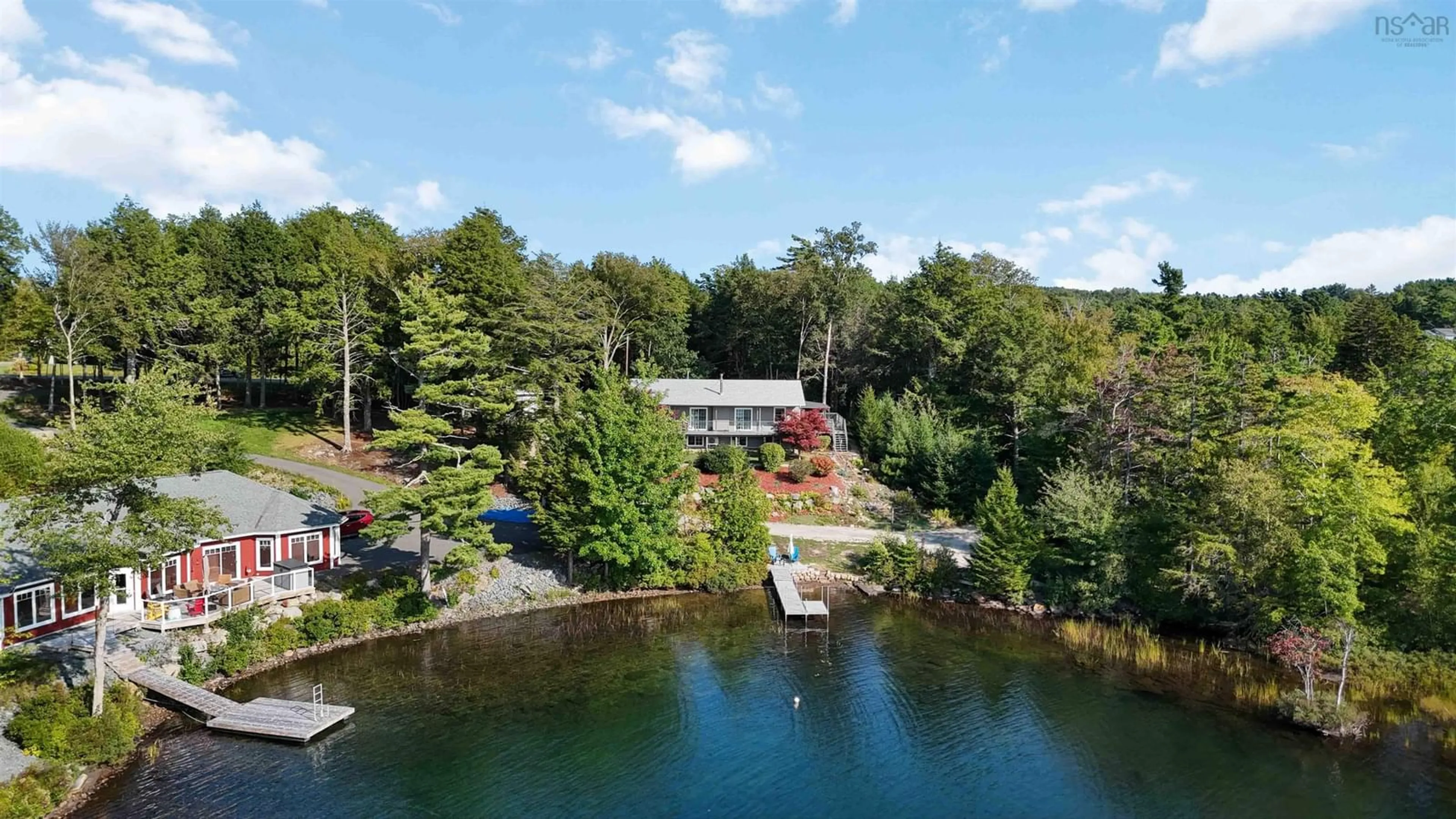 A pic from outside/outdoor area/front of a property/back of a property/a pic from drone, water/lake/river/ocean view for 179 Homestead Estates Dr, Italy Cross Nova Scotia B4V 0S4