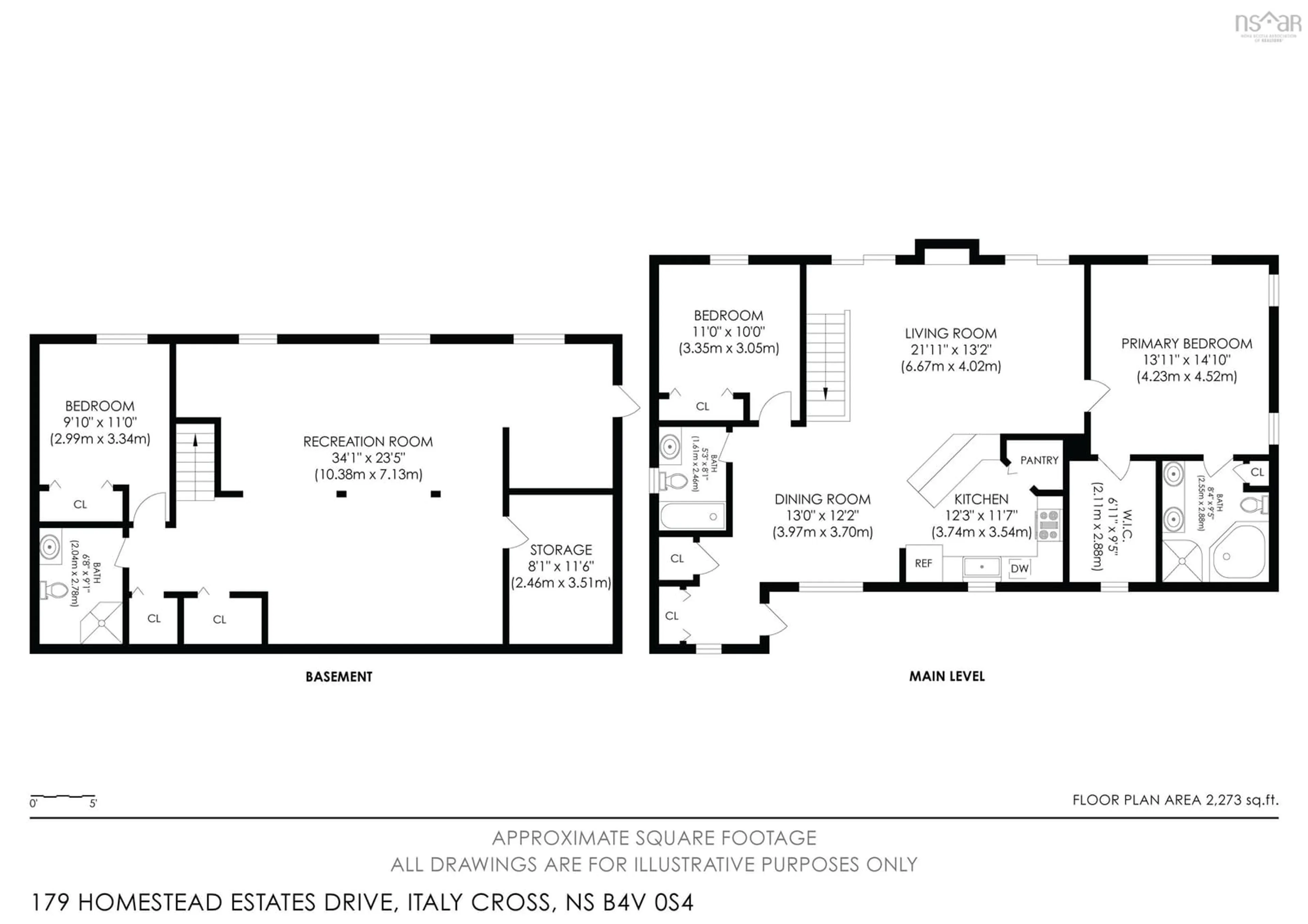 Floor plan for 179 Homestead Estates Dr, Italy Cross Nova Scotia B4V 0S4