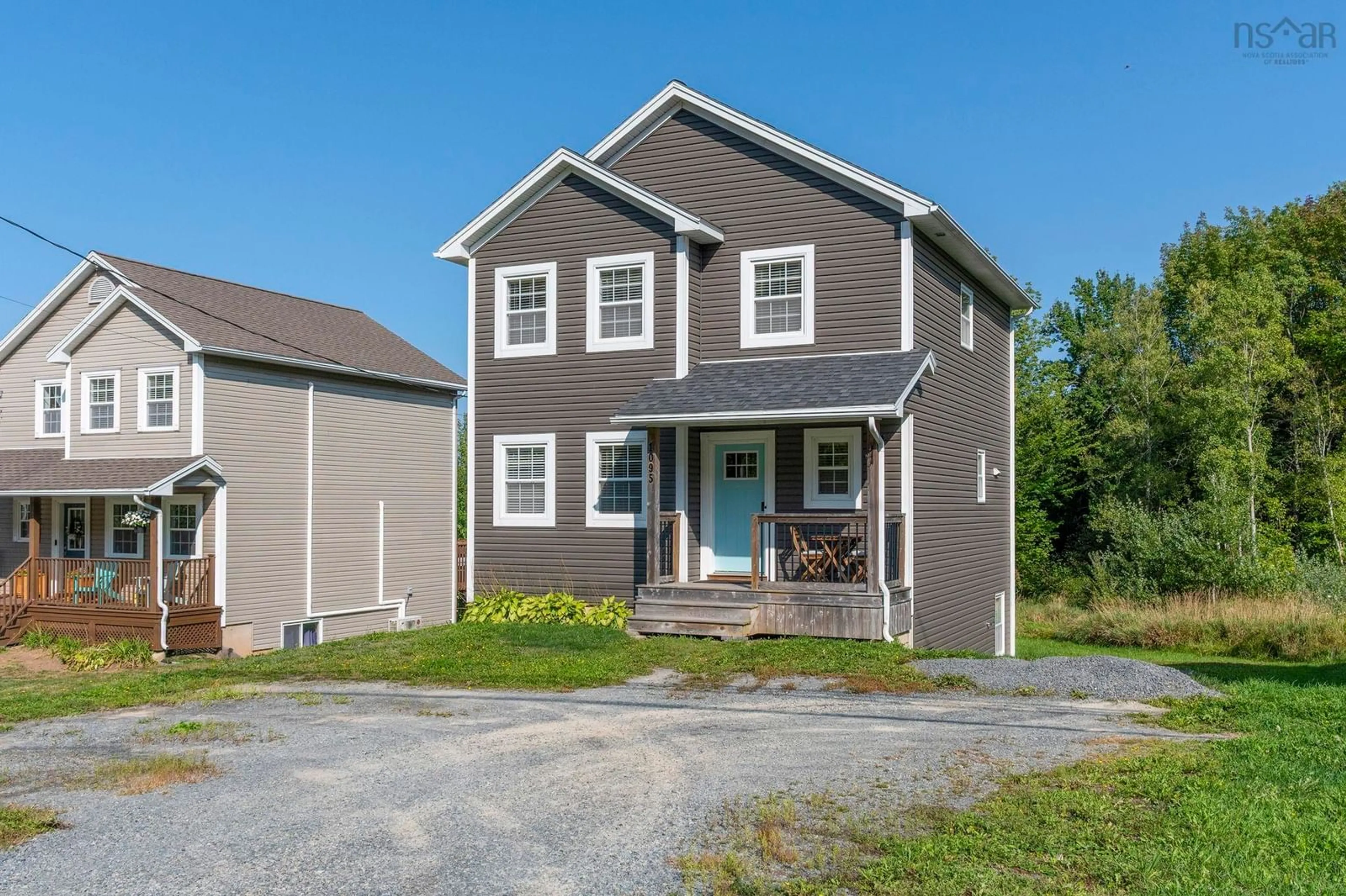 Home with vinyl exterior material, street for 1095 Beaver Bank Rd, Beaver Bank Nova Scotia B4G 1B1