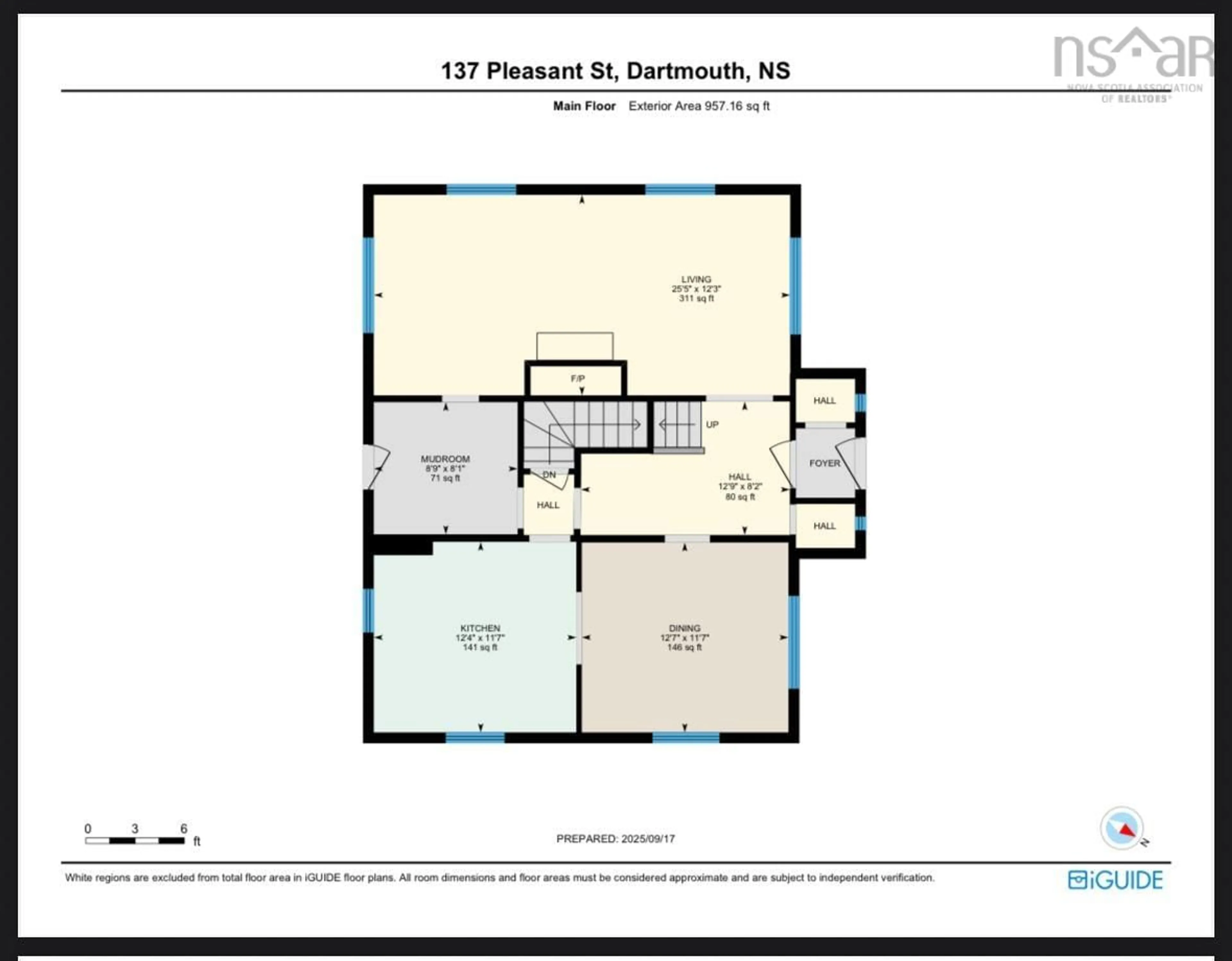 Floor plan for 137 Pleasant St, Dartmouth Nova Scotia B2Y 3P8