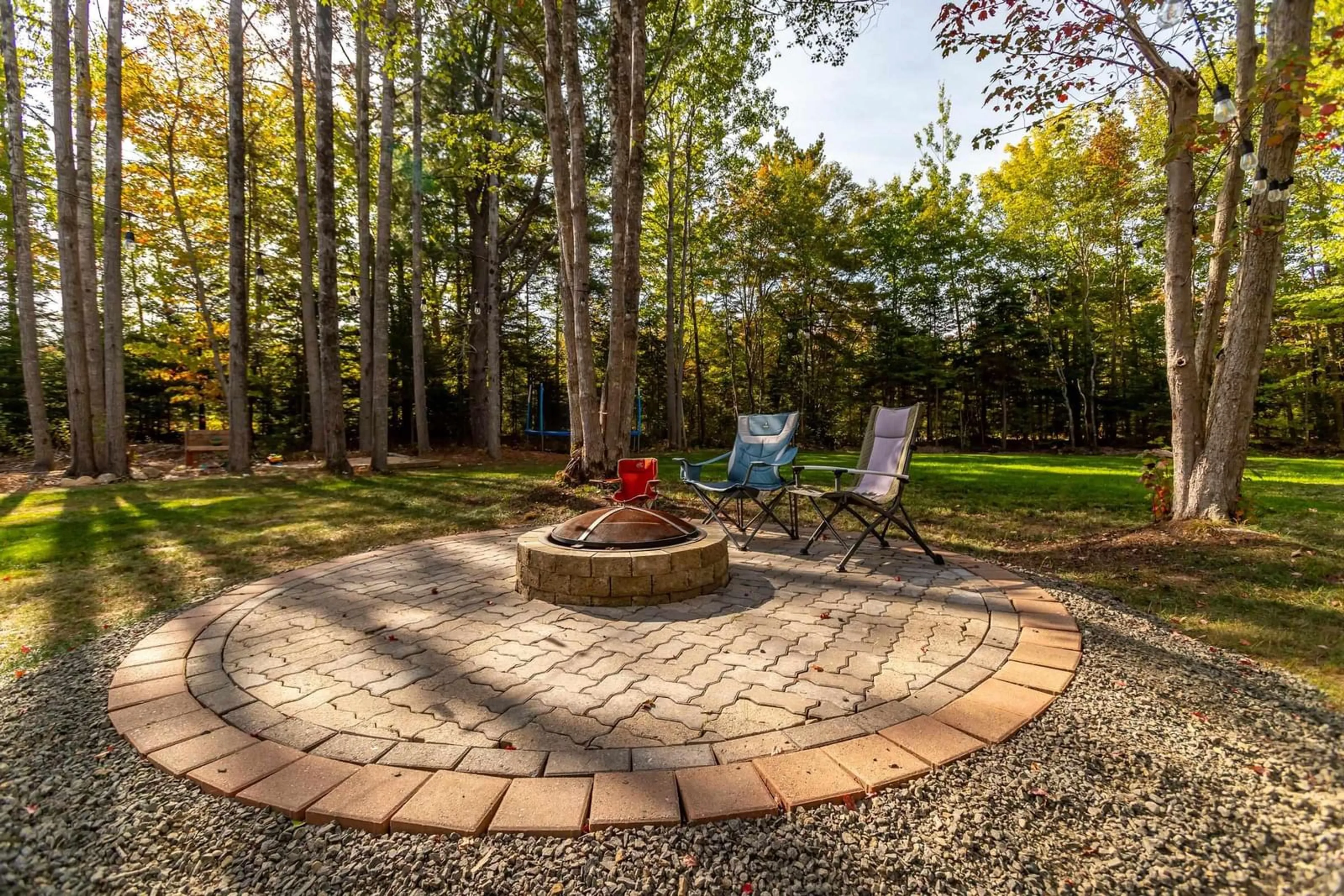 Patio, forest/trees view for 83 Virginia Rd, Virginia East Nova Scotia B0S 1G0