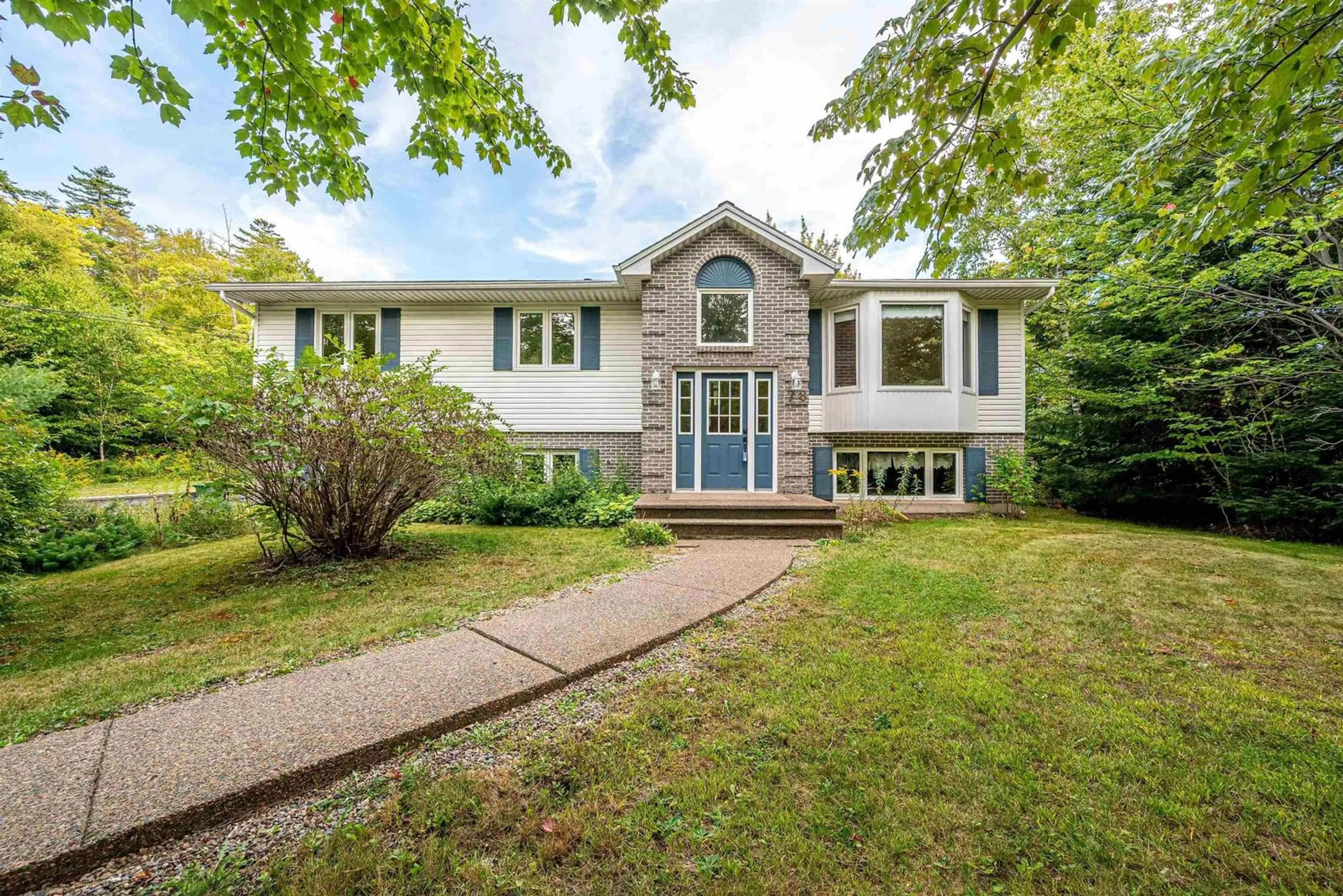 Home with vinyl exterior material, street for 78 Kingswood Dr, Hammonds Plains Nova Scotia B4B 1K4